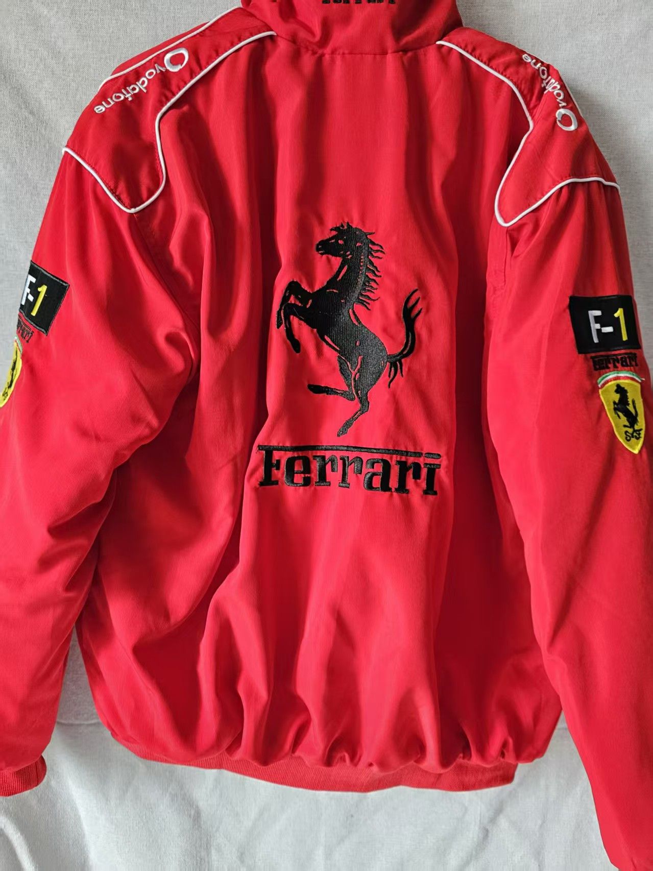 Ferrari Red Ferrari Racing Jacket Size US XL / EU 56 / 4 - 2 Thumbnail