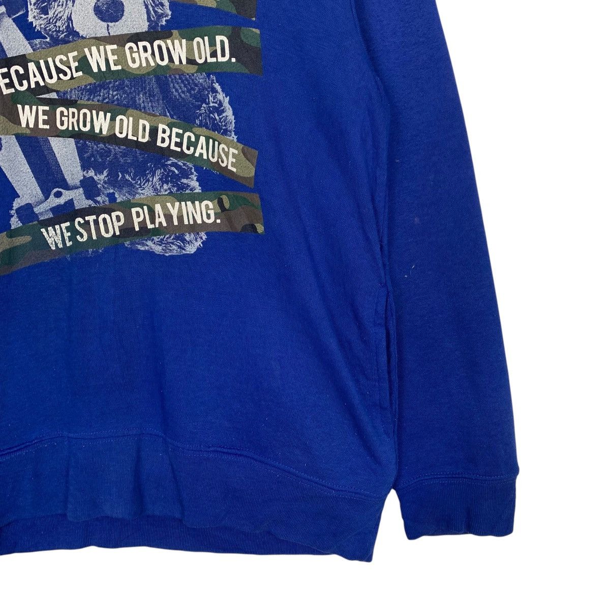 Japanese Brand Vintage Bear Skateboard Quotes Hoodie Size US M / EU 48-50 / 2 - 4 Thumbnail