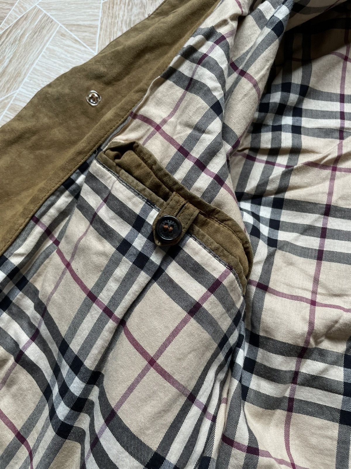 Burberry × Vintage Vintage Casual Burberry London England Nova Check Jacket 56 Size US XL / EU 56 / 4 - 11 Thumbnail