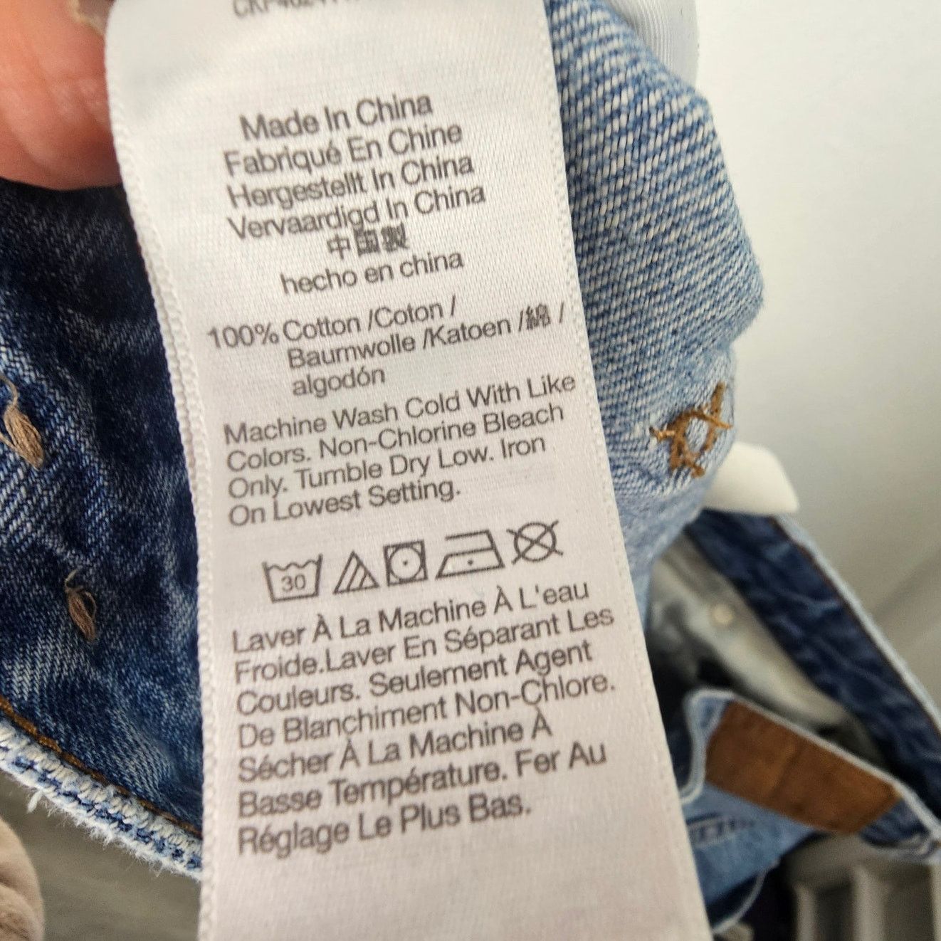 Madewell Madewell Womens The DadJean Sz 29 High Waist Distressed Size 33" - 9 Thumbnail