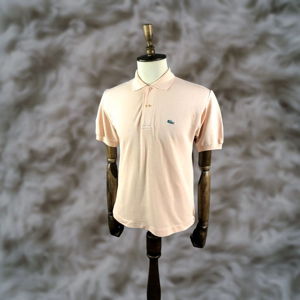 Lacoste Lacoste Polo Shirt Cotton Pink Men Vintage Short Sleeve Collared Jersey Logo Embroidered Size US M / EU 48-50 / 2 - 1 Thumbnail
