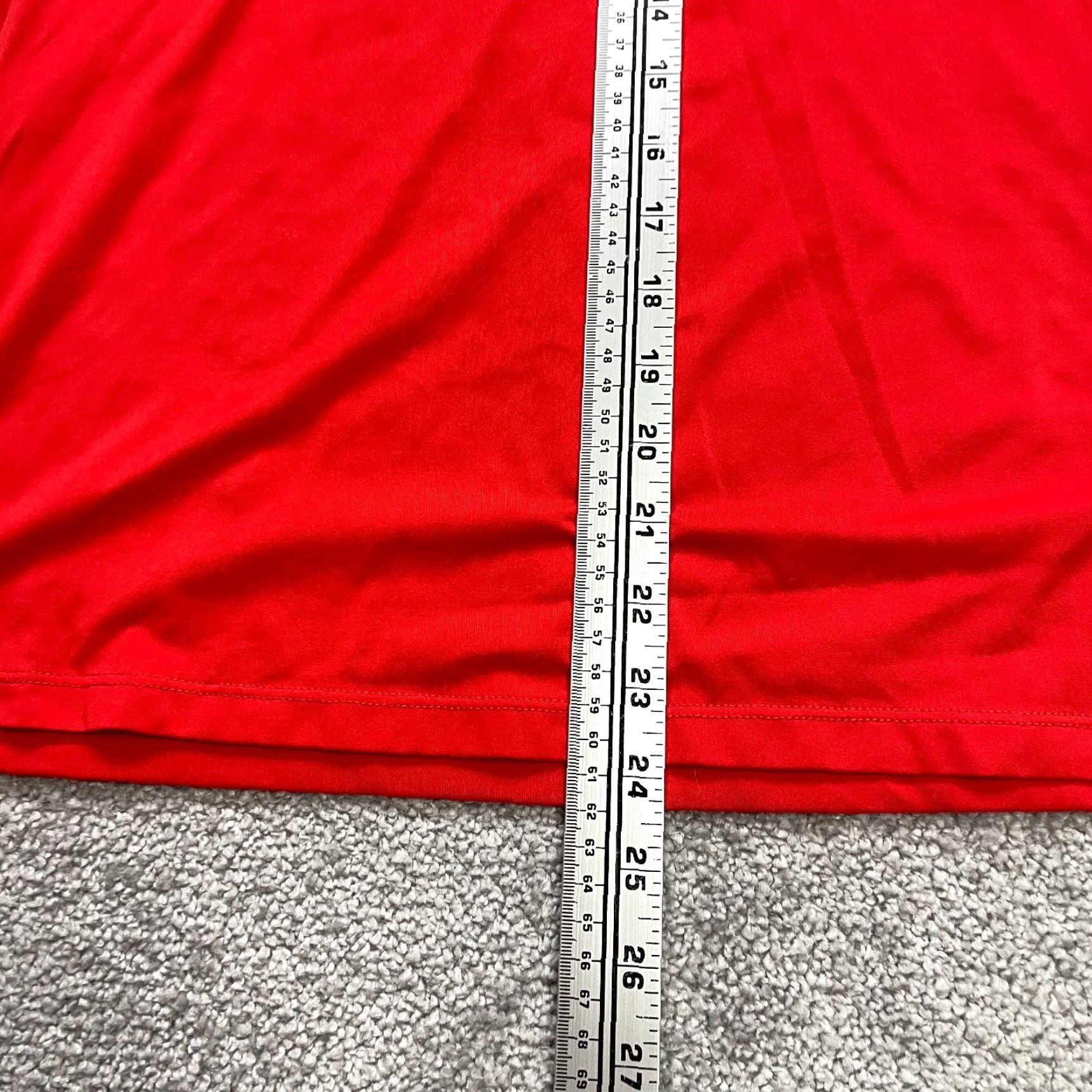 Vintage Columbia Top Women XL Red Active Raglan Short Sleeve V-Neck Casual Athleisure Size XL / US 12-14 / IT 48-50 - 7 Thumbnail