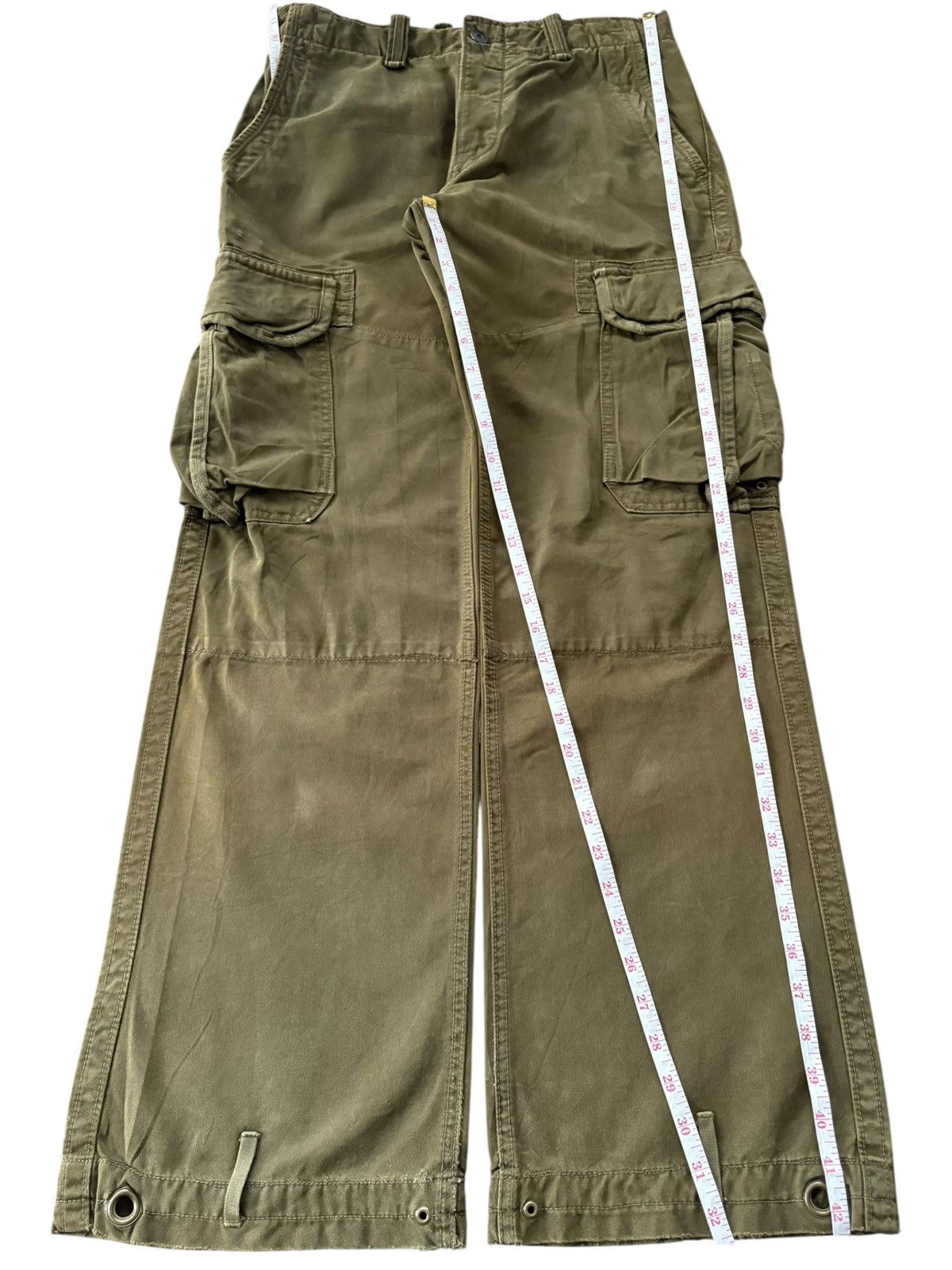 Gap Vintage Gap Side Adjustable Bootcut Cargo Denim Pants Size US 32 / EU 48 - 7 Thumbnail