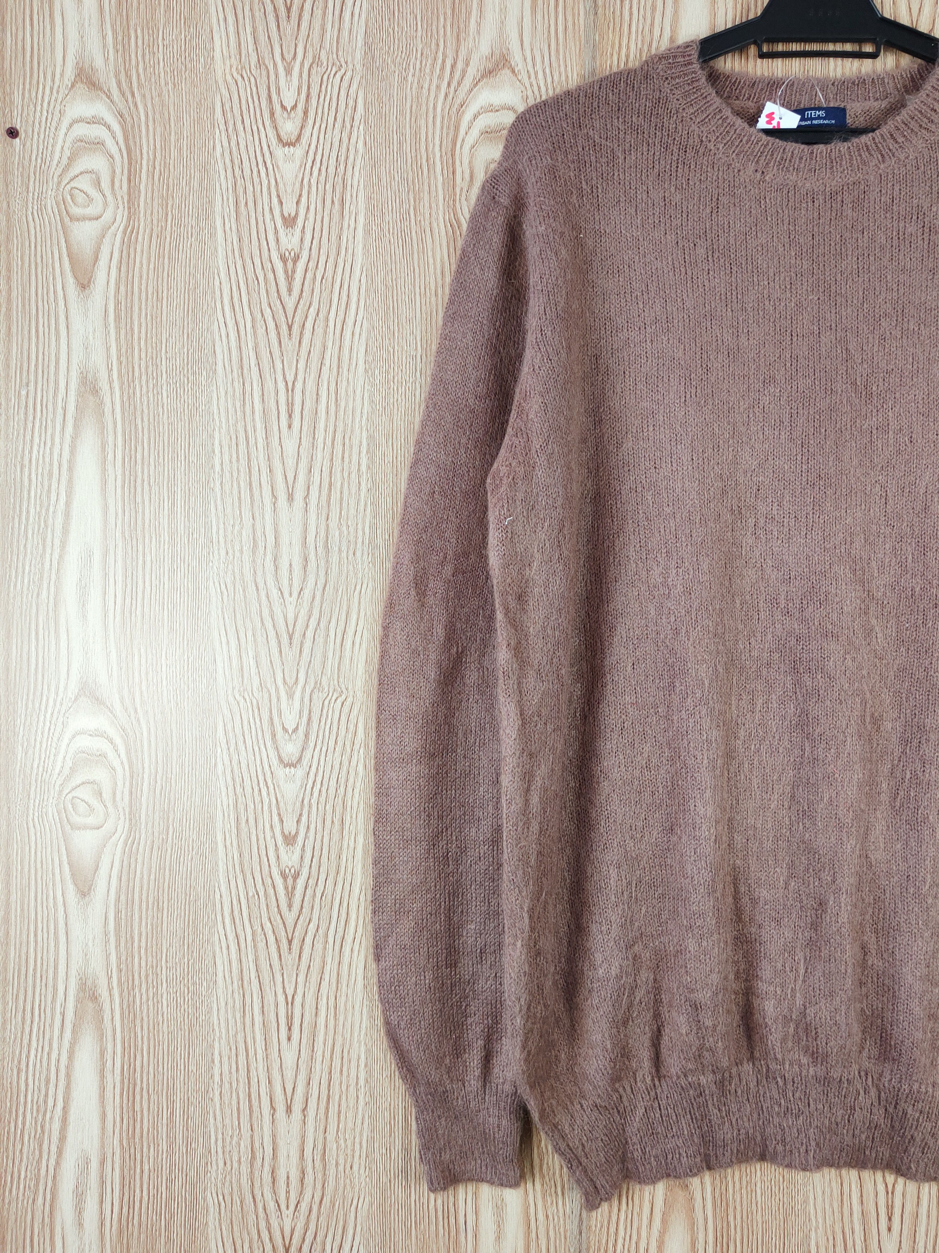 Japanese Brand × Vintage Urban Research Dark Brown Knitwear Sweatshirts #W752 Size US L / EU 52-54 / 3 - 3 Thumbnail
