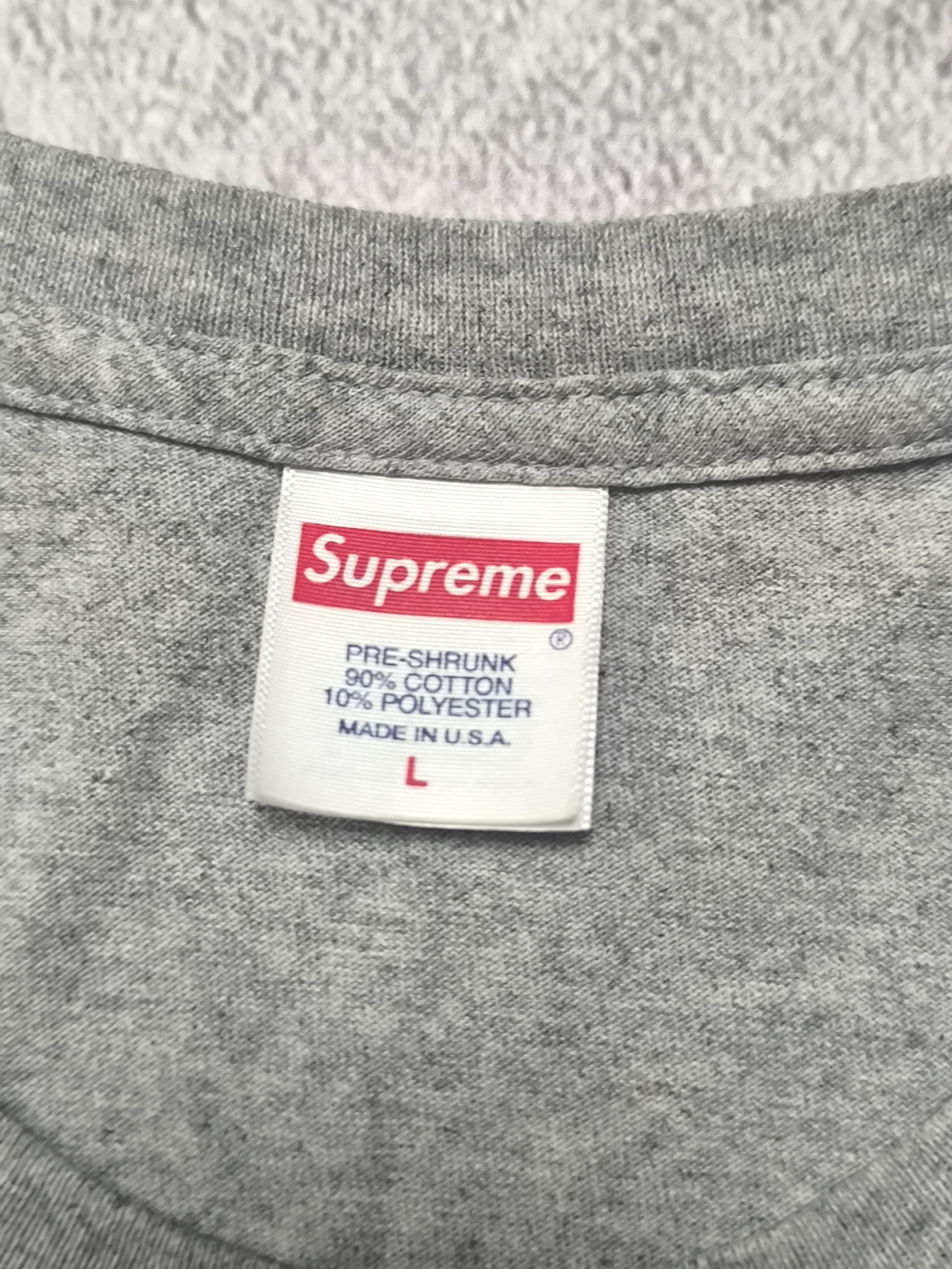 Supreme Supreme League tee gray Size US L / EU 52-54 / 3 - 4 Thumbnail