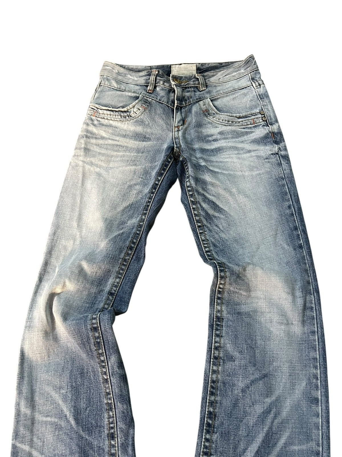 Japanese Brand Lolita By Concert Club Faded Jean Size US 30 / EU 46 - 2 Thumbnail