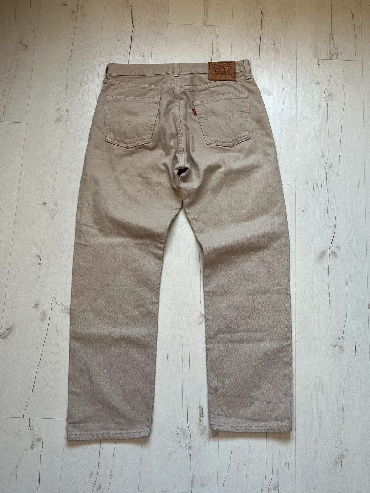 Levi's Levi’s 517 02 Deadstock Beige Denim Jeans Sz W 33 L 30 Size US 33 - 11 Thumbnail