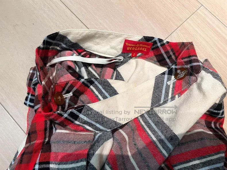 Vivienne Westwood Vivienne Westwood Scotch Plaid Irregular Woolen Skirt Size 28" / US 6 / IT 42 - 7 Thumbnail
