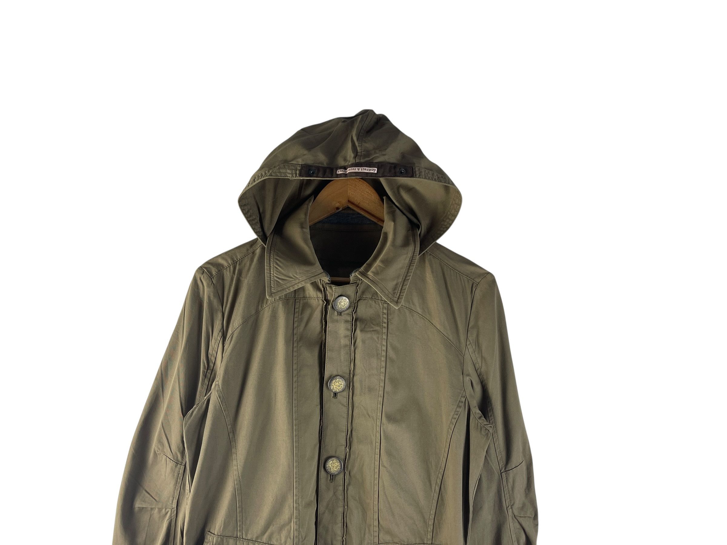 PPFM Vintage PPFM Eastern Rock Hooded Military Utility Jacket Size US S / EU 44-46 / 1 - 6 Thumbnail