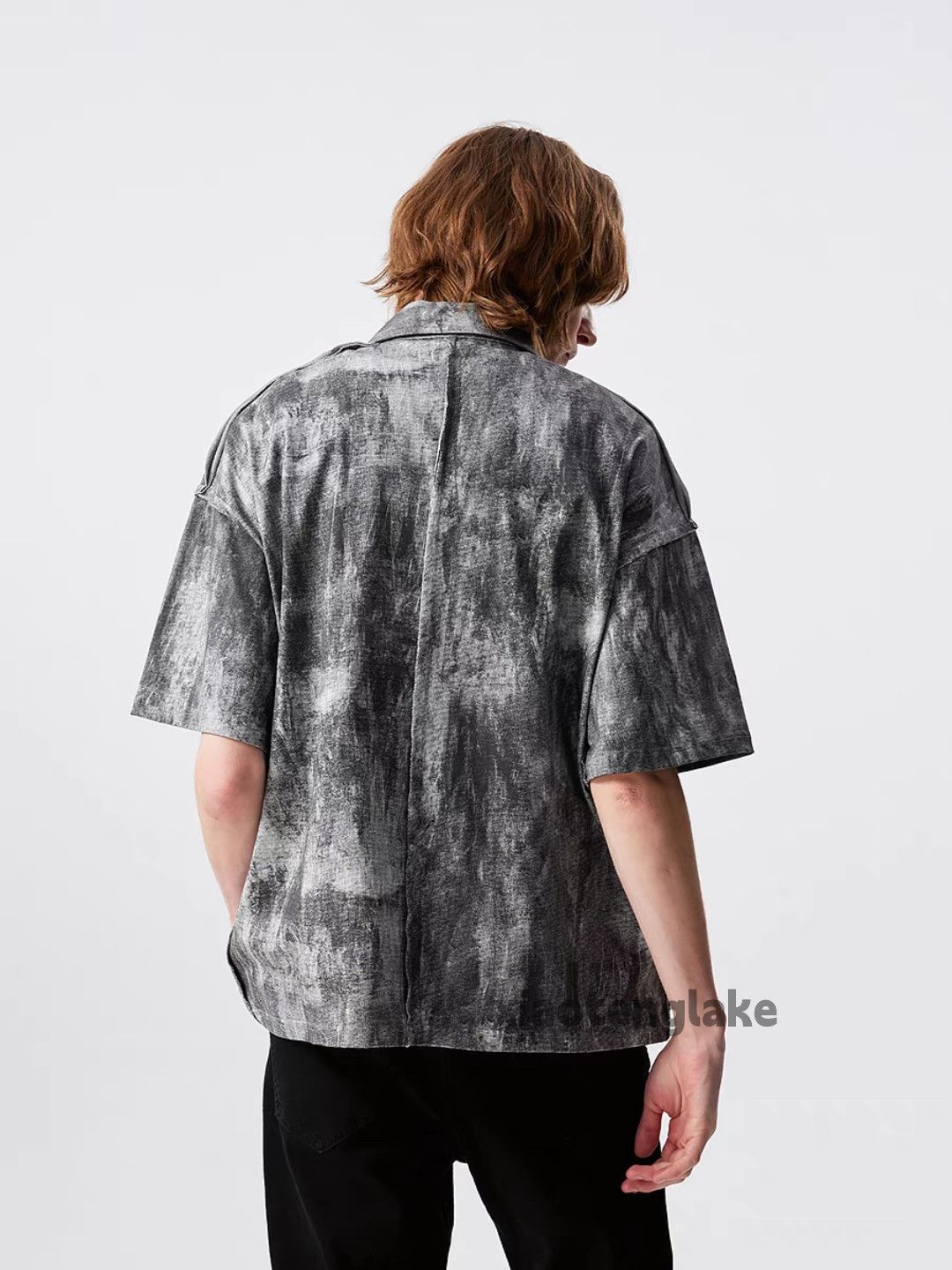 Designer × Vintage Unisex washed retro y2k loose hiphop y2k shirt Size US S / EU 44-46 / 1 - 2 Thumbnail