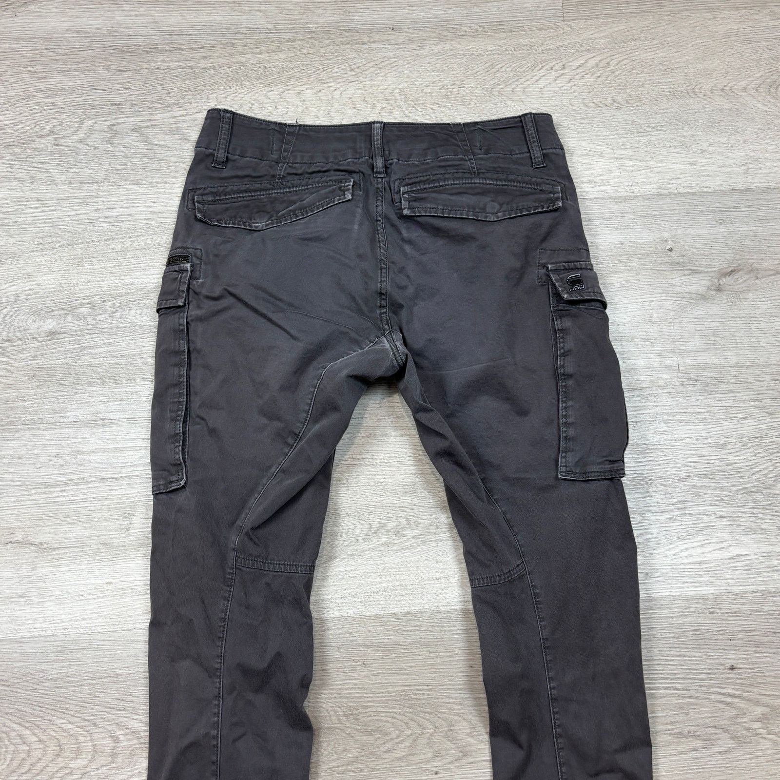 G-Star G Star Raw Rovic Zip 3D Straight Tapered Pants Men's 30x28 Size US 30 / EU 46 - 4 Thumbnail