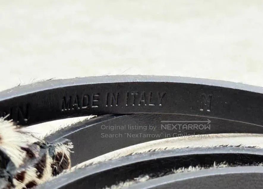 Haider Ackermann Haider Ackermann Leopard Print Belt. Size ONE SIZE - 6 Thumbnail