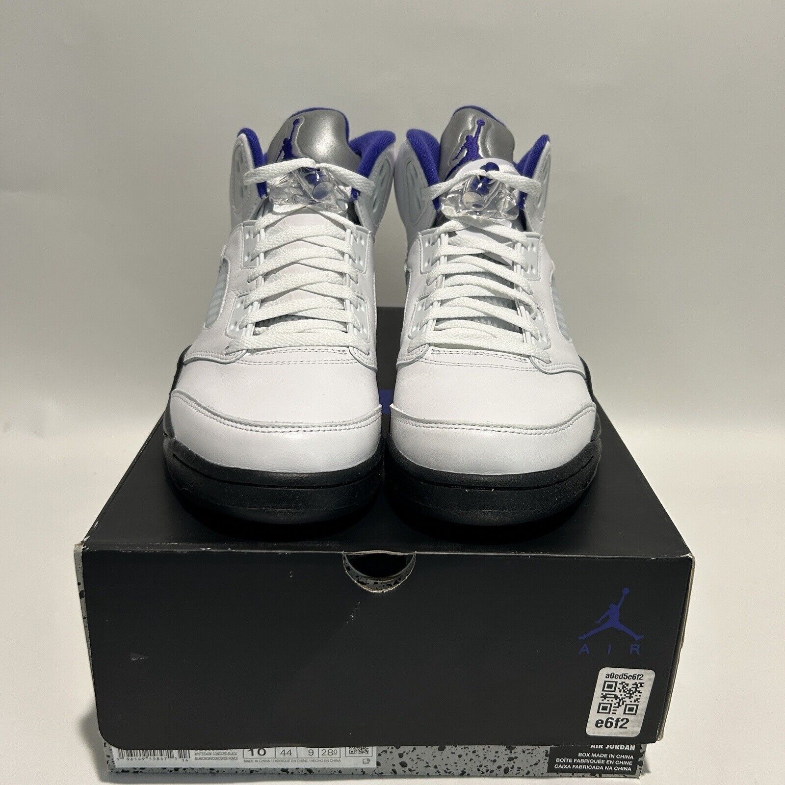 Nike Nike Air Jordan 5 Retro “Dark Concord” 2024 Size US 10 / EU 43 - 2 Thumbnail