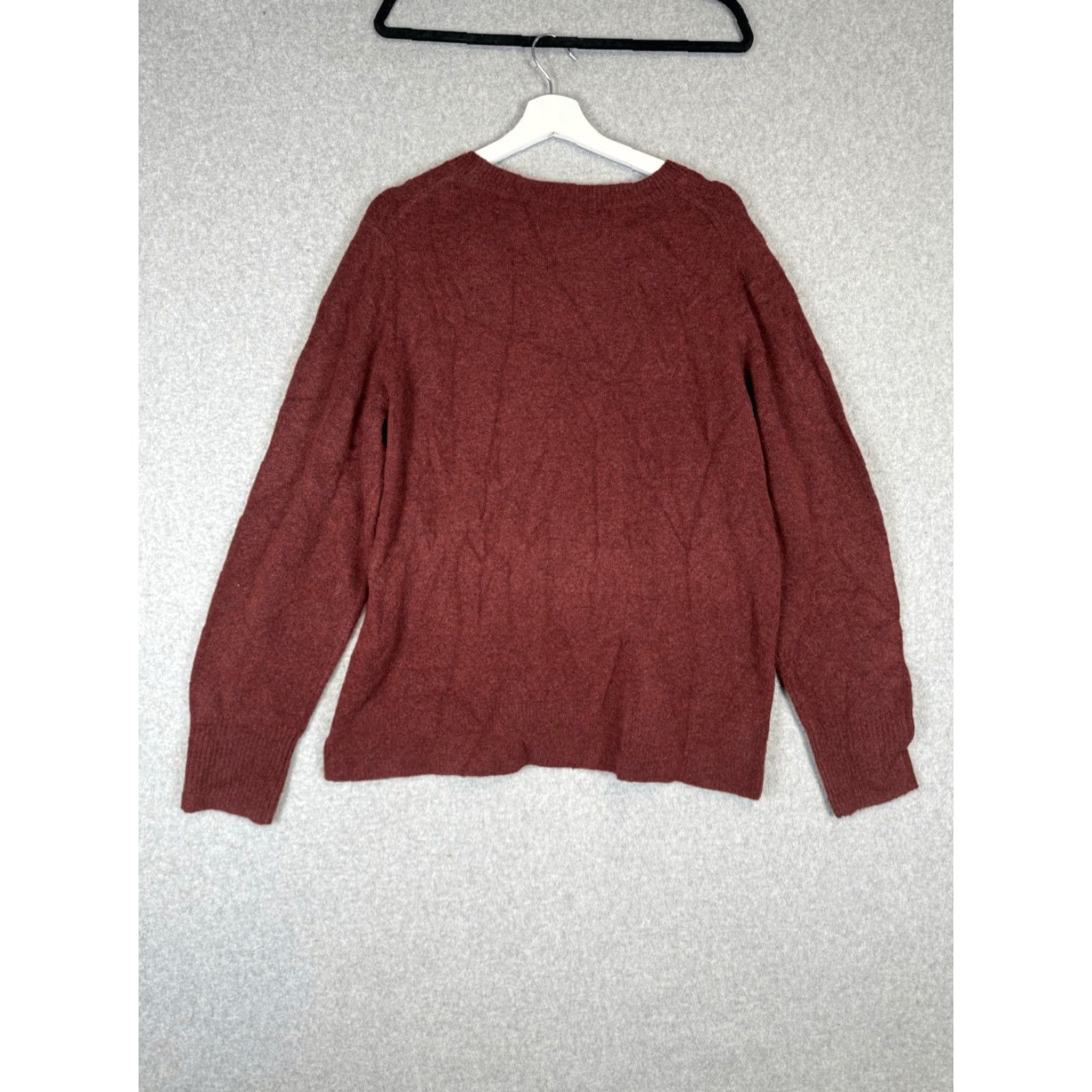 J.Crew J. Crew Sweater Womens XL Purple Wool Blend Pullover Extra Soft Acrylic Pullover Sweater (Brand New) Size XL / US 12-14 / IT 48-50 - 6 Thumbnail