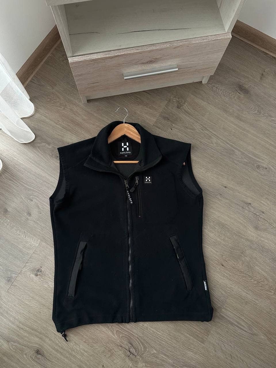Haglofs × Vintage Vintage Haglofs Black Outdoor Fleece West Jacket Size US M / EU 48-50 / 2 - 1 Thumbnail