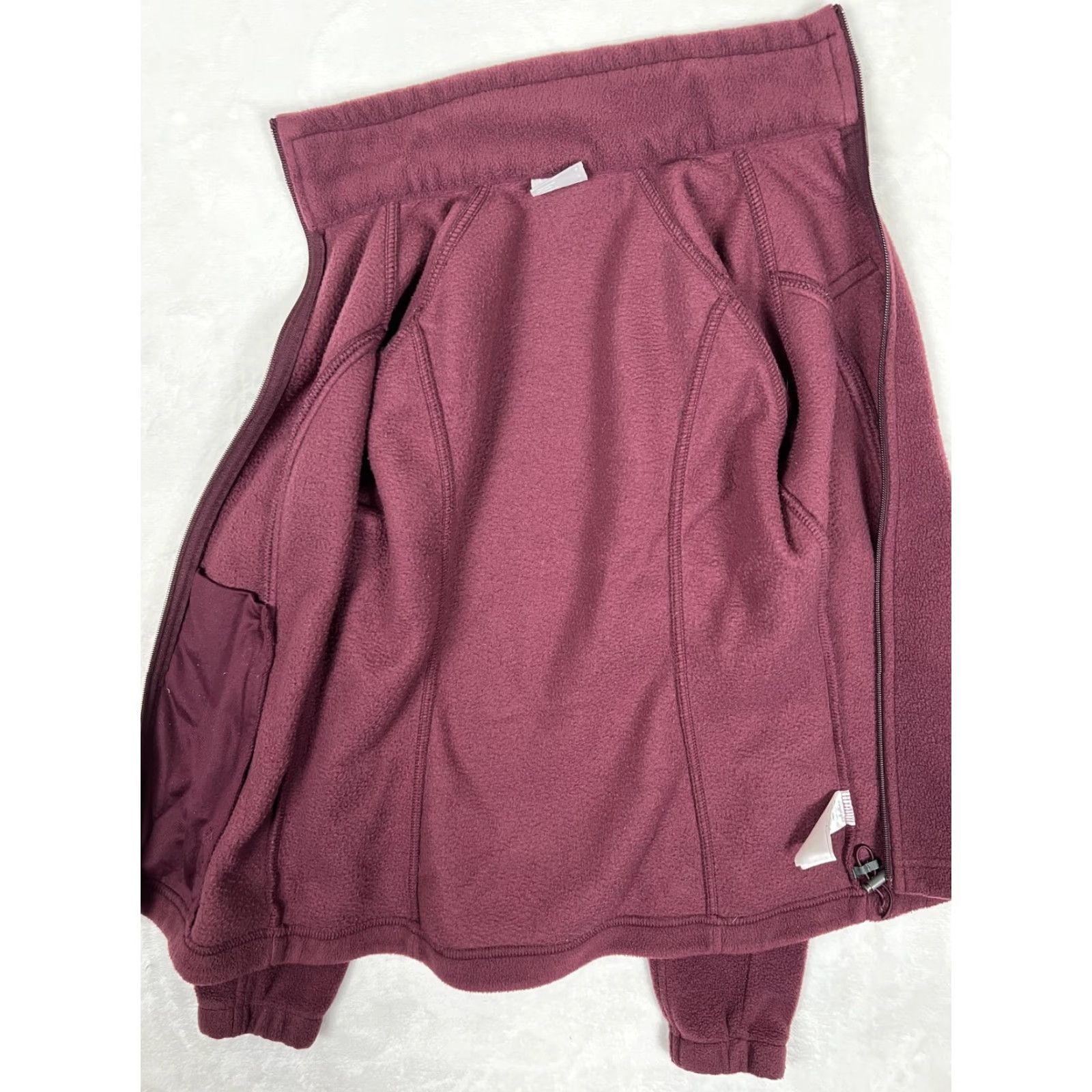 Vintage Columbia Jacket Womens Small Purple Fleece Full Zip Lightweight Casual Outdoors Size S / US 4 / IT 40 - 7 Thumbnail