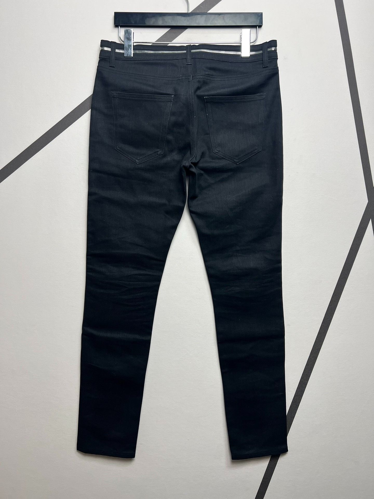 Saint Laurent Paris Saint laurent Five zip black foundation jeans 2501-Nextarr Size US 32 / EU 48 - 2 Thumbnail