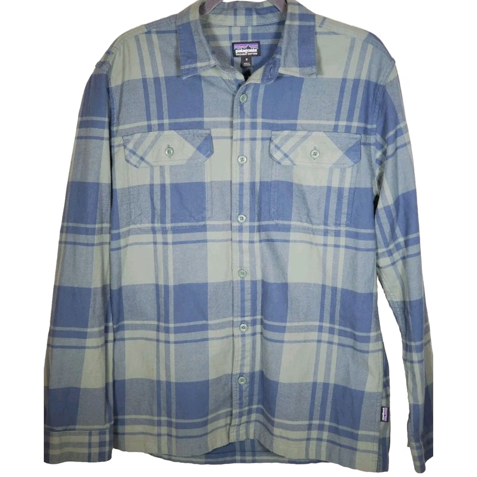 Patagonia Patagonia Organic Cotton Midweight Fjord Flannel Shirt Plaid LOHG Men M Size US M / EU 48-50 / 2 - 3 Thumbnail