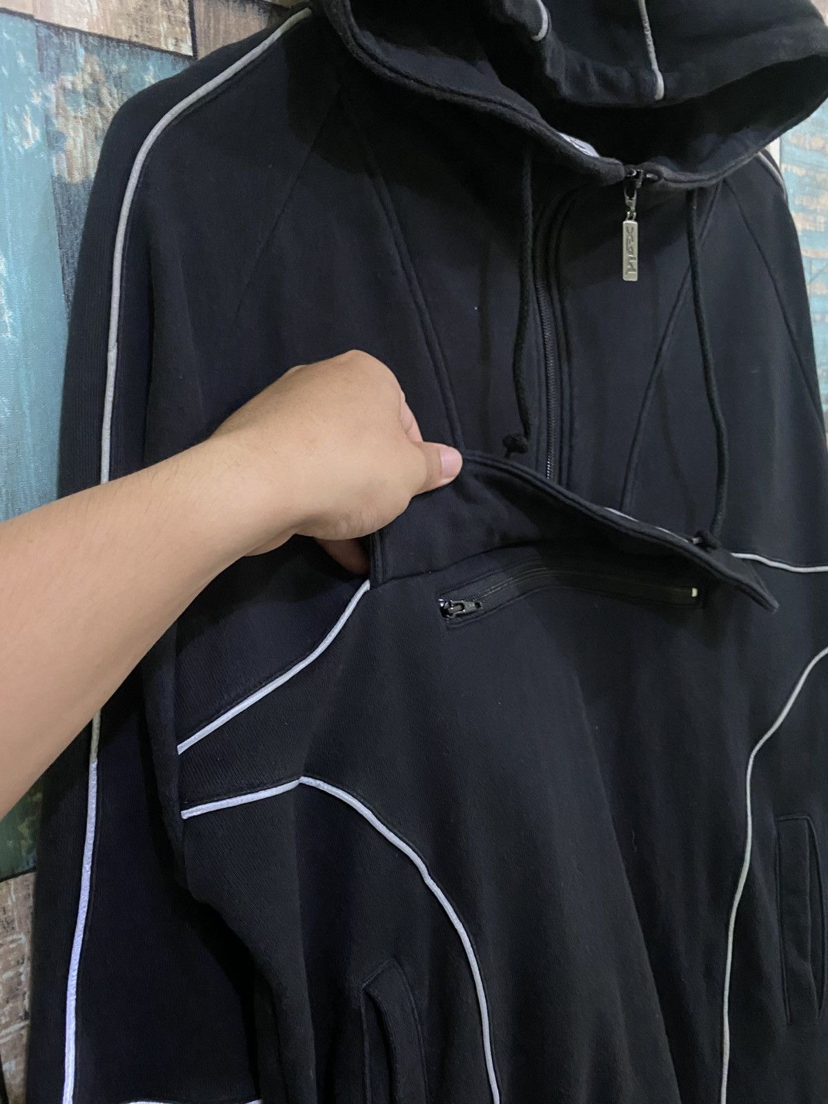 Japanese Brand Japanese Brand x-girl reflective line anorax hoodie Size US M / EU 48-50 / 2 - 3 Thumbnail