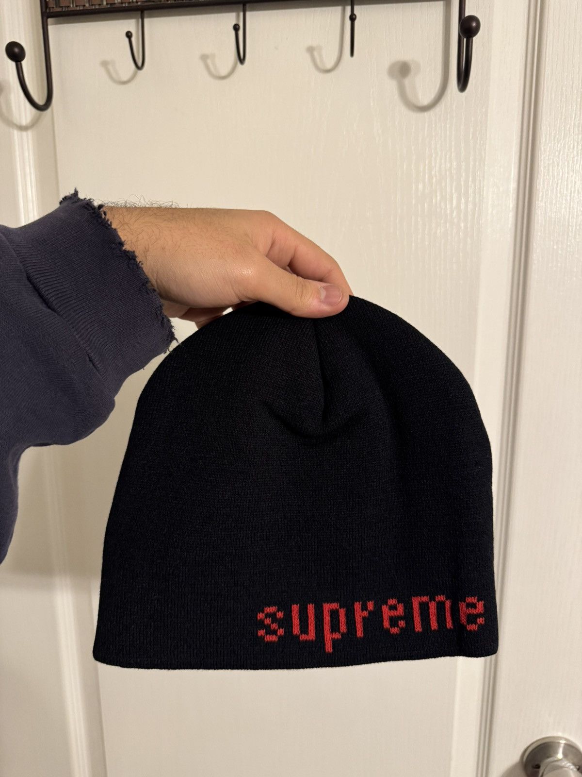 Yohji Yamamoto selling Supreme Collab Beanie