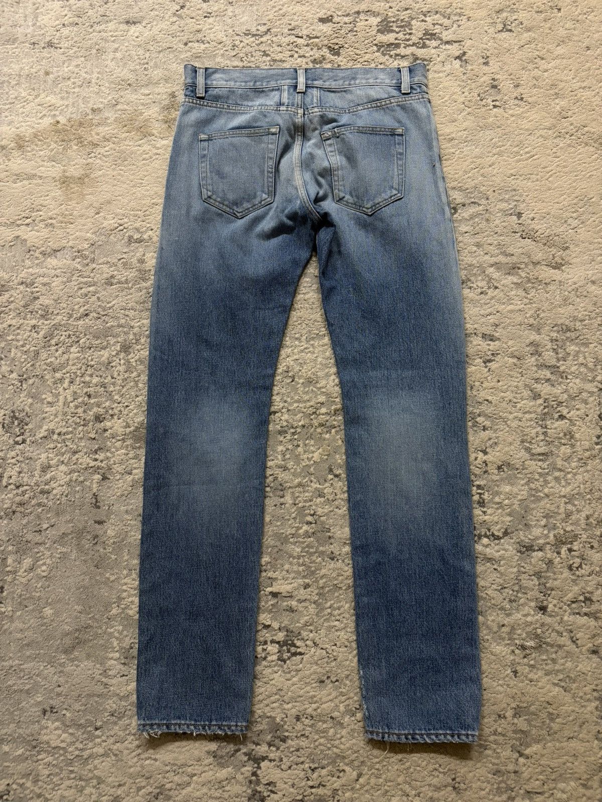 Saint Laurent Paris SS16 Surf Sound Knee Rip Denim Jeans Size US 29 - 5 Thumbnail