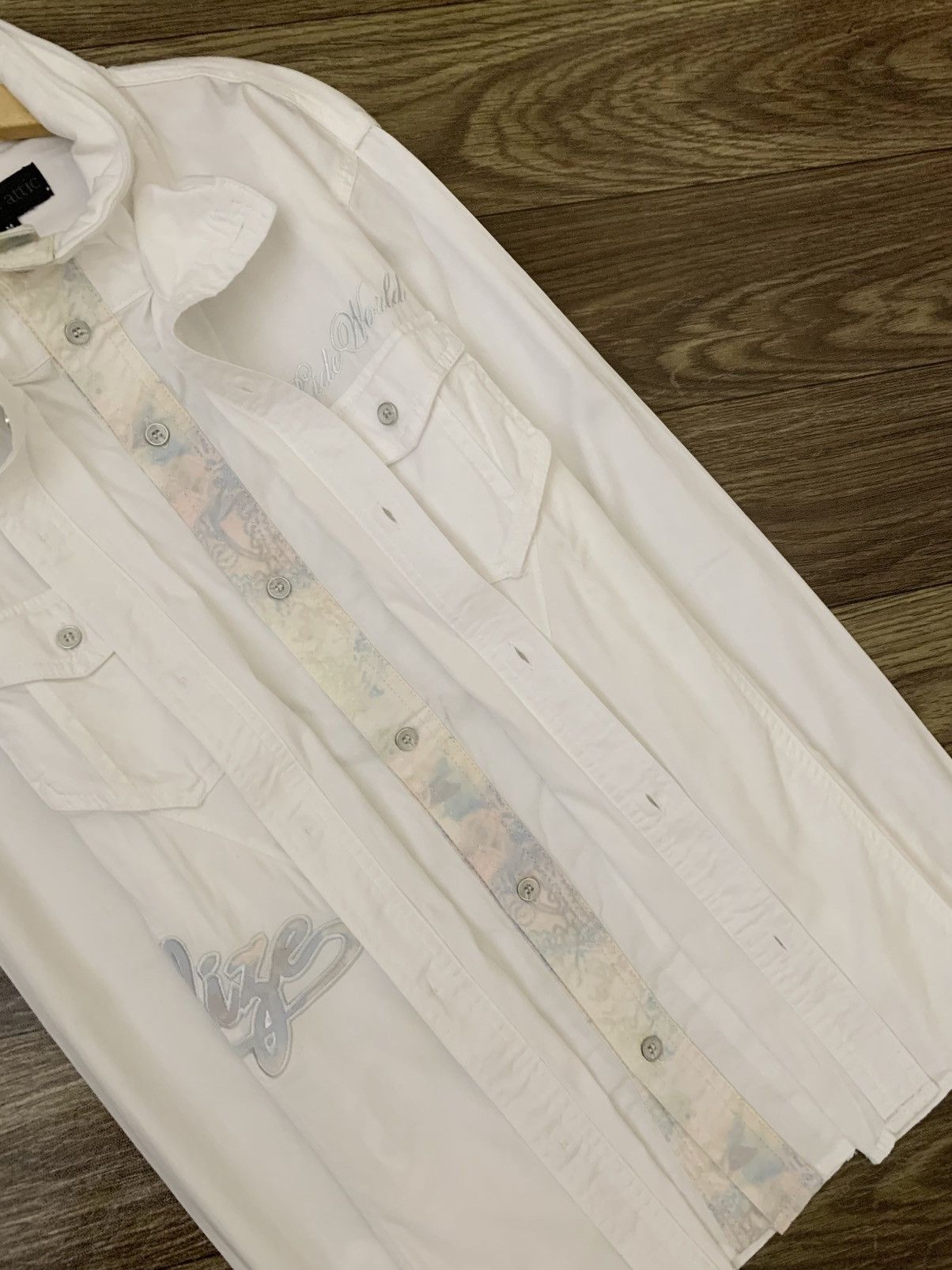 In The Attic Mens Shirt IN THE ATTIC Cotton Long Sleeve Size US M / EU 48-50 / 2 - 9 Thumbnail