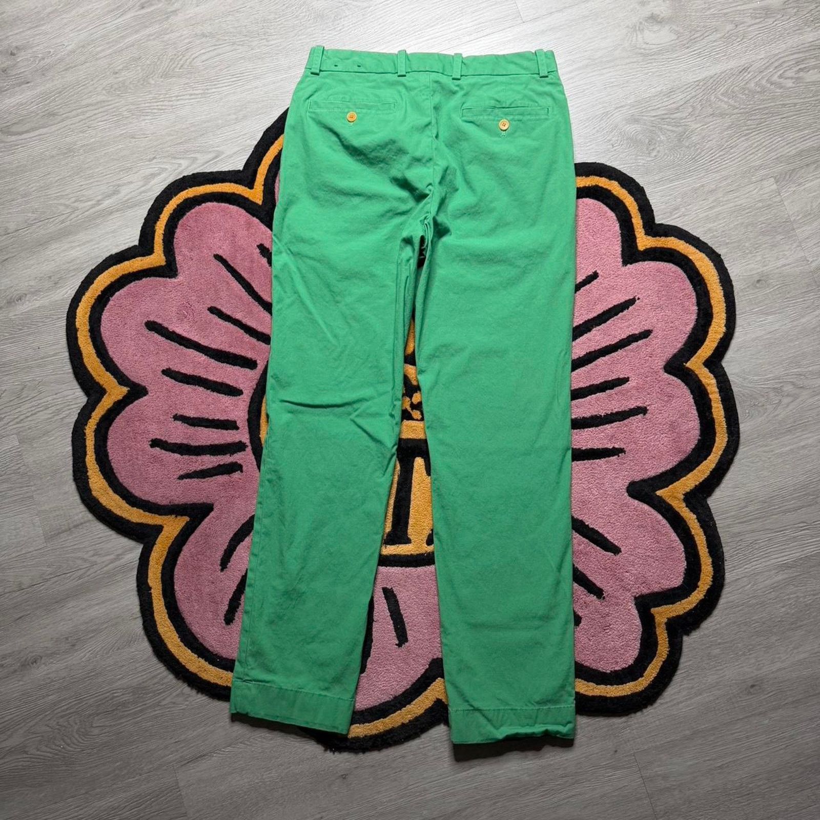 Brooks Brothers Brooks Brothers Milano Fit Casual Chino Pants 30x30 Green Size US 30 / EU 46 - 7 Thumbnail