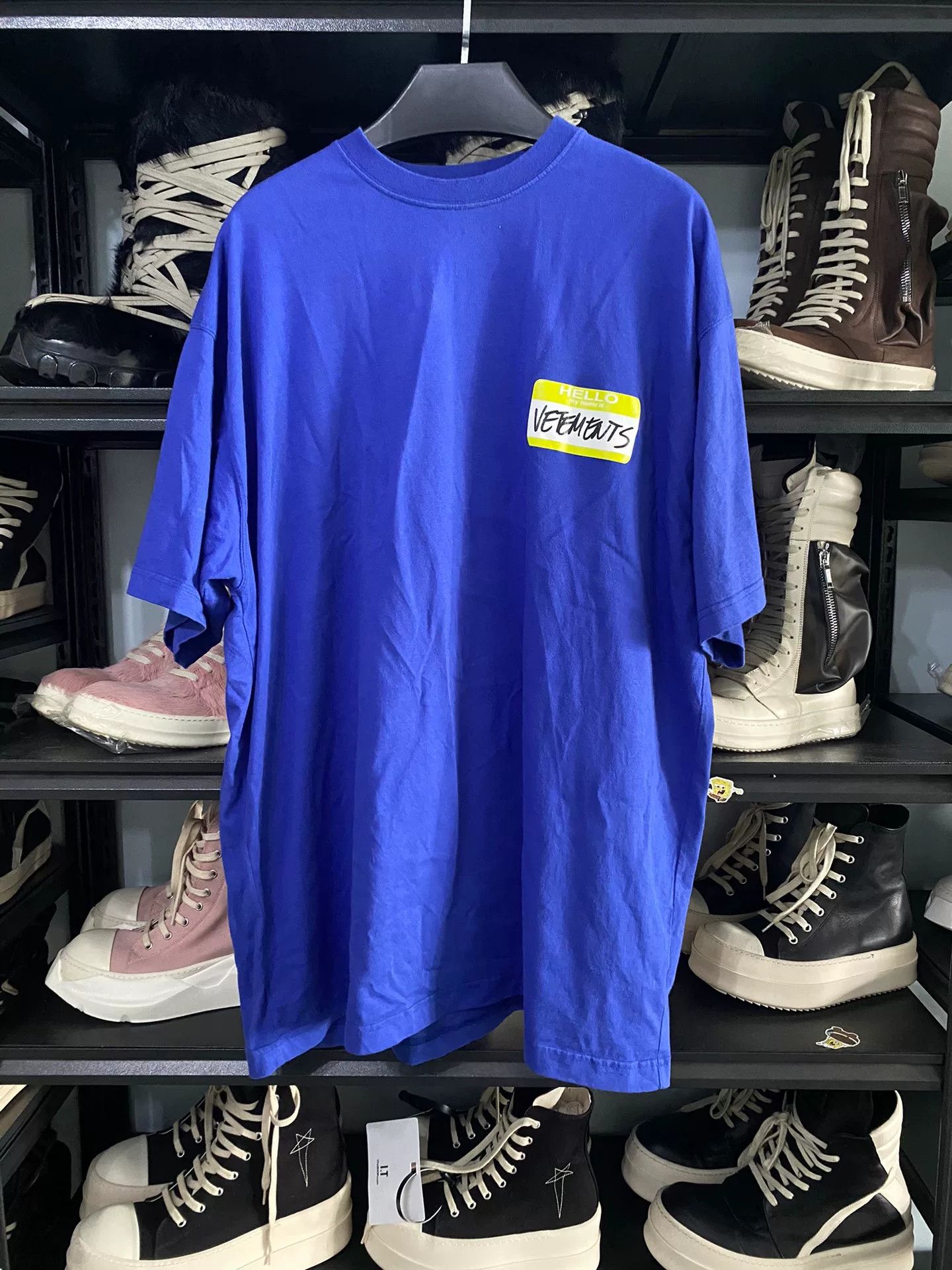 Vetements vetements signature short sleeve t-shirt Size US XS / EU 42 / 0 - 1 Thumbnail