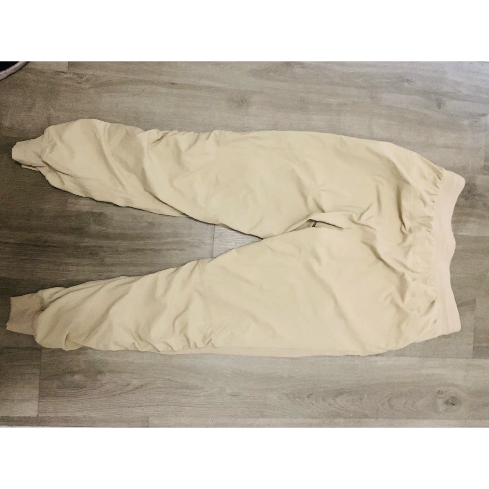 Lululemon Lululemon Women's Beyond the Studio Lined Jogger Beige 10 Pants Activewear Womens Regular Jogger Trench Beige LW5DD6S Size 32" / US 10 / IT 46 - 2 Thumbnail