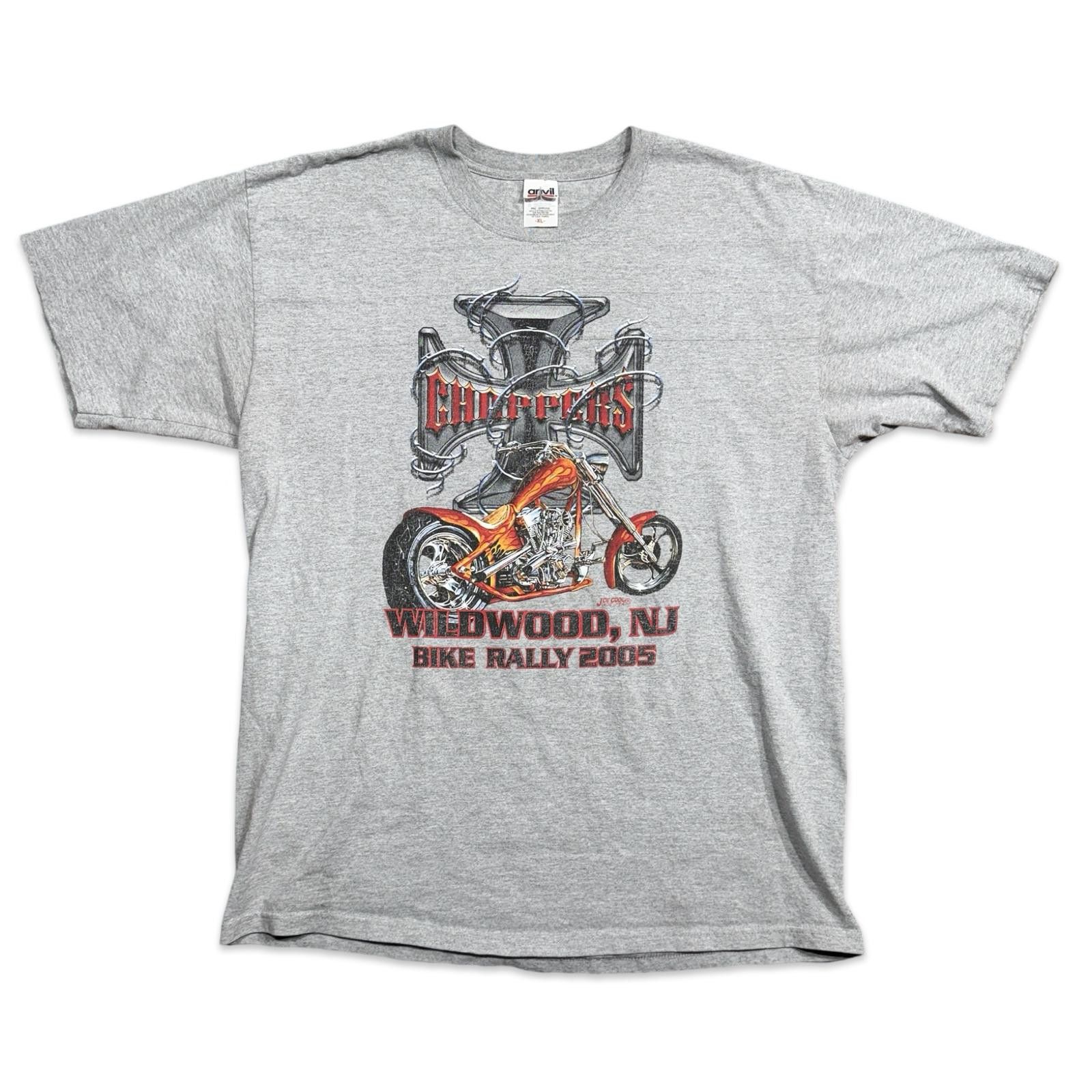 Designer Choppers Wildwood NJ Bike Rally Tee Size US XL / EU 56 / 4 - 1 Thumbnail