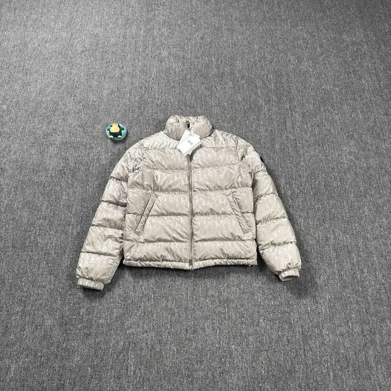 Dior Dior Men's Grey Polyester Puffer Jacket 0089 Size US S / EU 44-46 / 1 - 1 Thumbnail