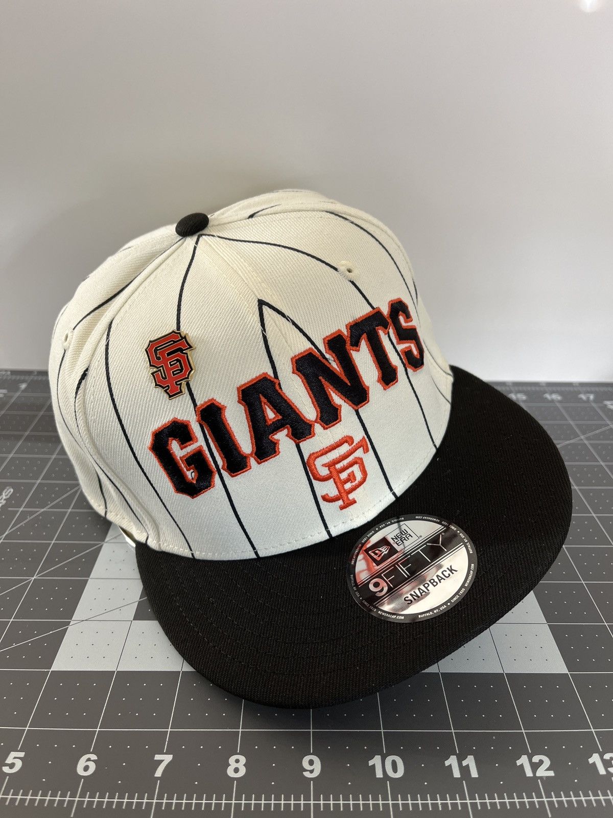 New Era Jersey Pinstripes San Francisco Giants 9fifty OSFM Snapback Size ONE SIZE - 3 Thumbnail