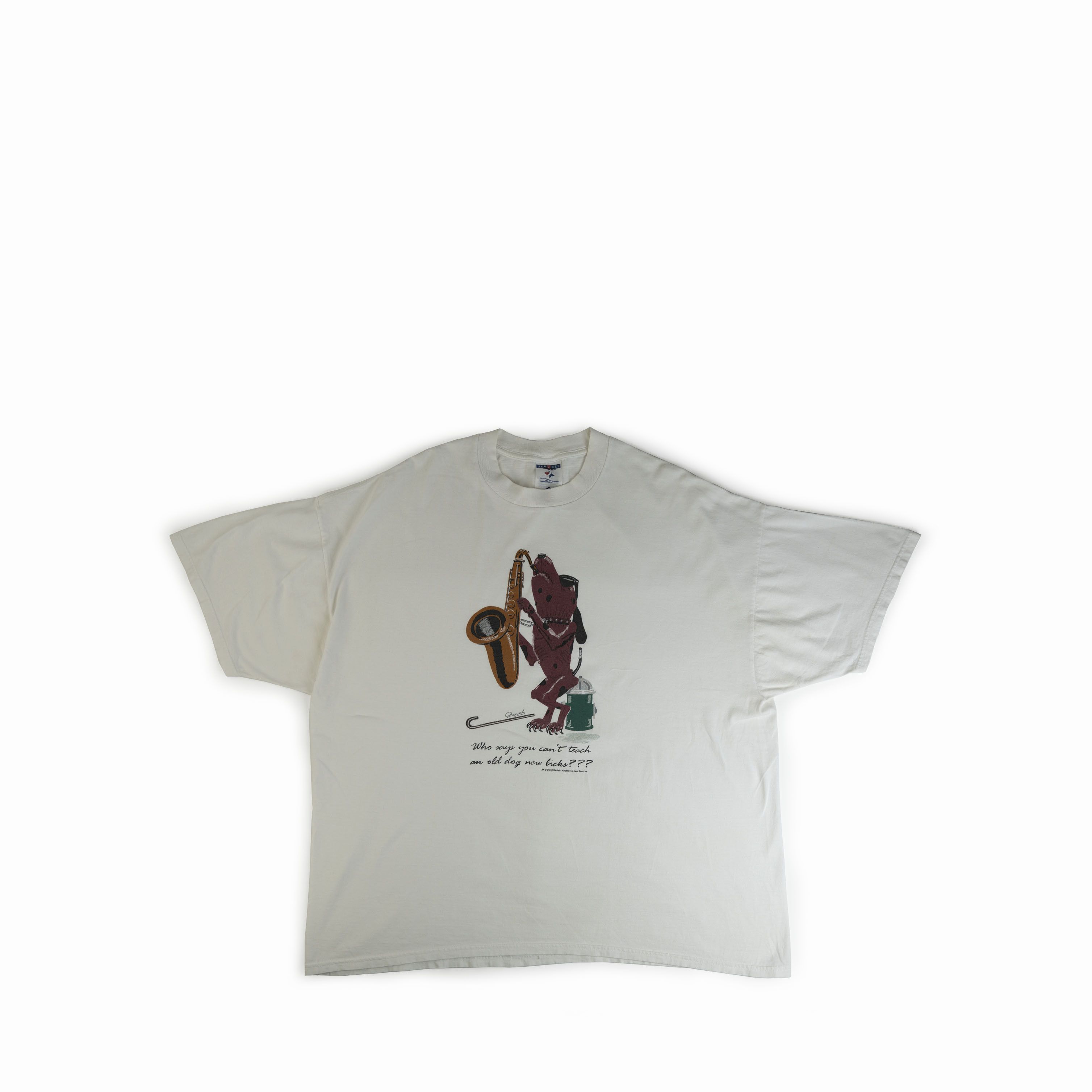 Band Tees × Vintage Vintage 1998 Old Dog New Tricks Tee Shirt Size US XXL / EU 58 / 5 - 1 Thumbnail