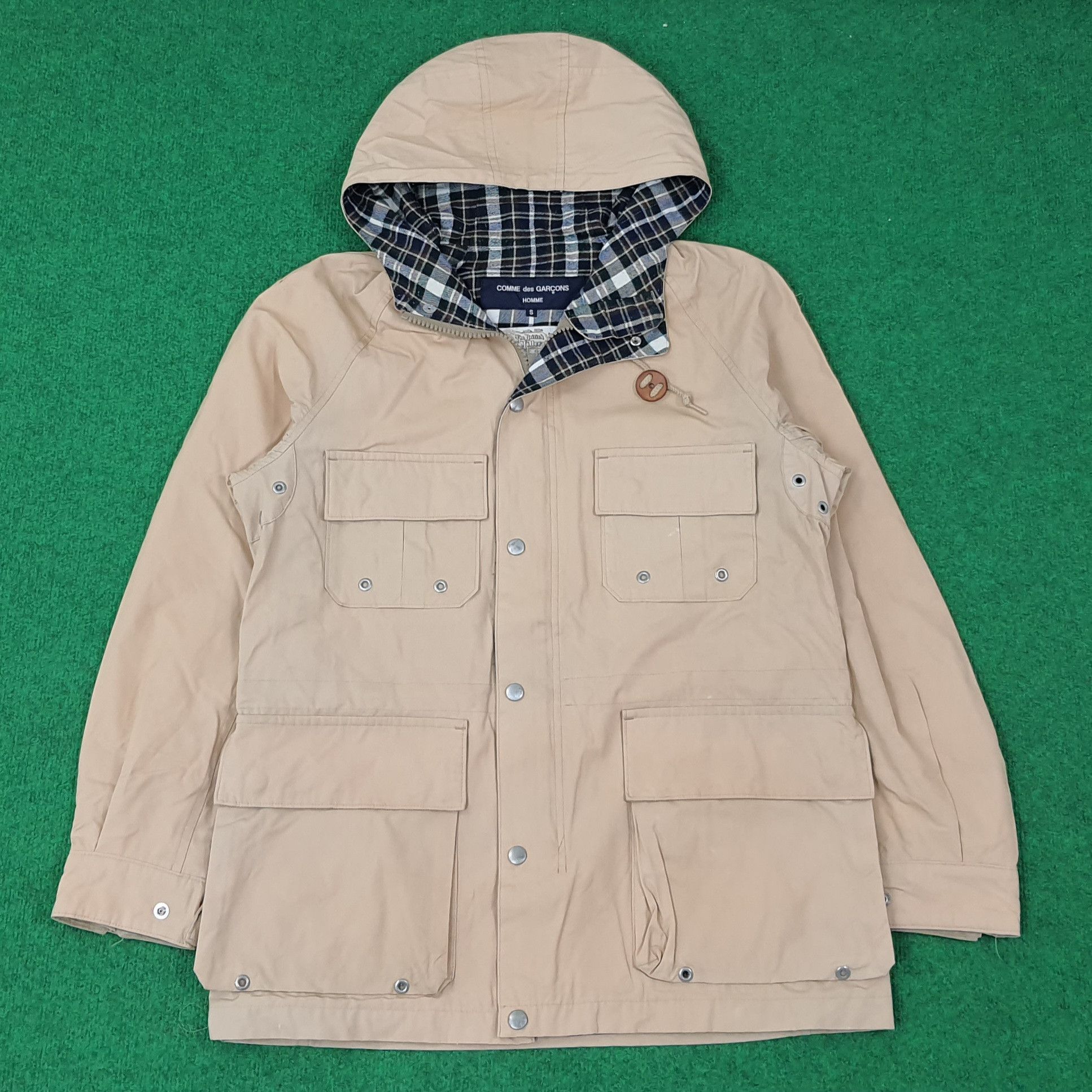 Comme des Garcons Homme Vintage Comme Des Garcons Homme Designer Jacket C240N9 Size US M / EU 48-50 / 2 - 1 Thumbnail