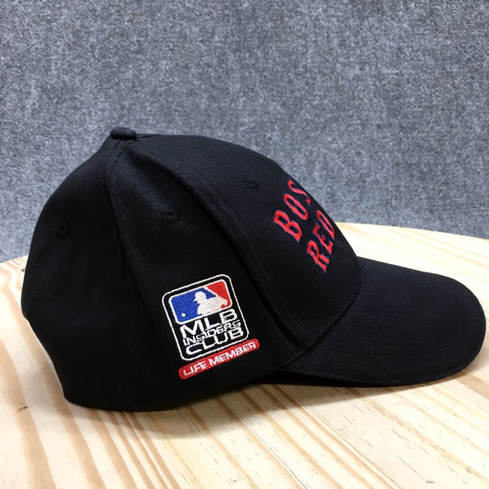 MLB Boston Red Sox MLB Baseball Cap Mens Blue One Size Curved Brim Embroidered Logo Size ONE SIZE - 6 Thumbnail