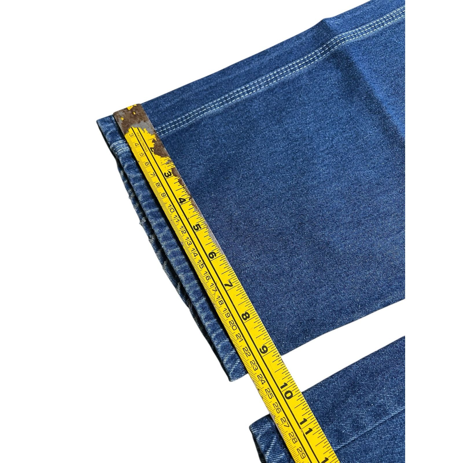 Dickies Vintage 80s Dickies Carpenter Jeans Actual Sz 36x28 Blue Size US 38 / EU 54 - 6 Thumbnail