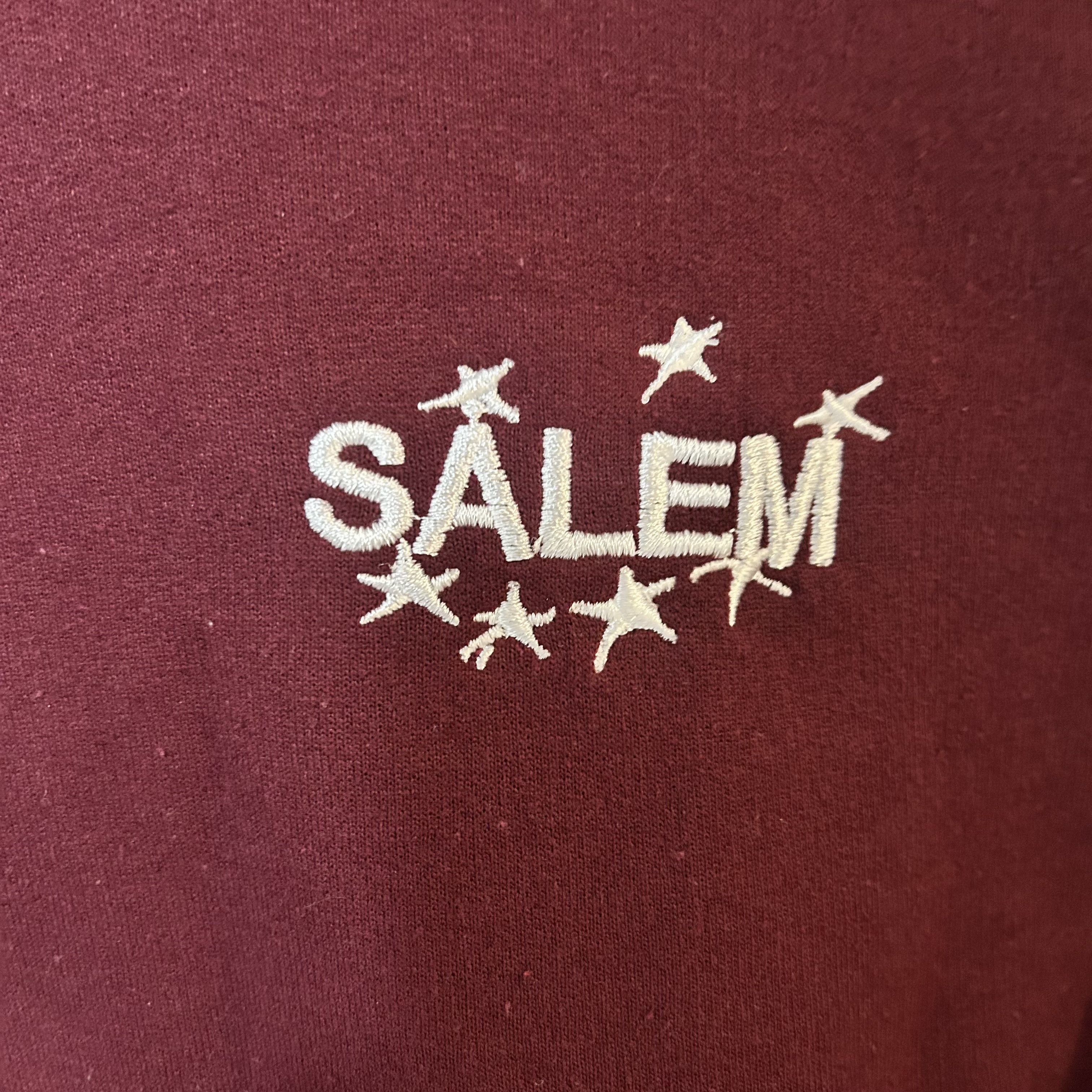 S4LEM SALEM S4LEM MIDWEST maroon Hoodie WITH STICKER size Large Size US L / EU 52-54 / 3 - 2 Thumbnail