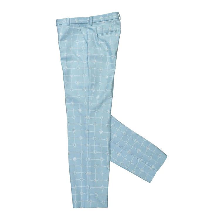 Casablanca o1mle0326 Straight Leg Trousers Corydalis in Blue Size US 34 / EU 50 - 3 Thumbnail