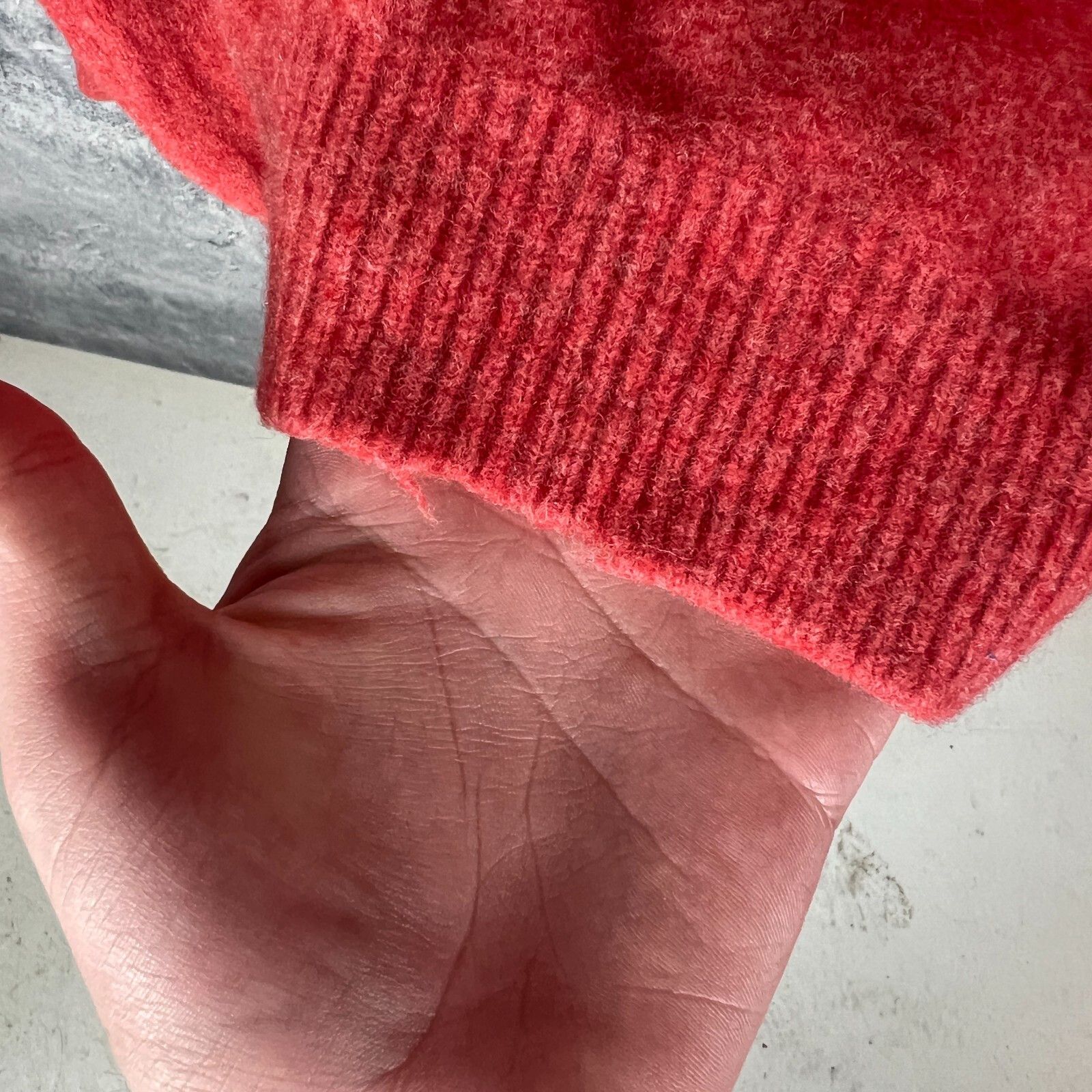 Lacoste Lacoste Sweater Men's 1/3 Size 6 Red Long Sleeve ` Size US L / EU 52-54 / 3 - 7 Thumbnail