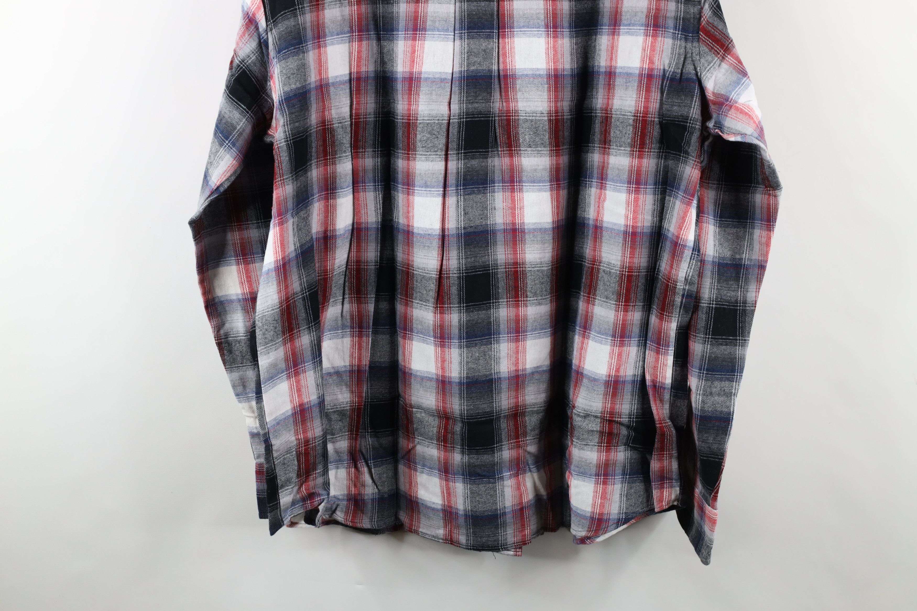 Vintage Deadstock Vintage Y2K Fit Flannel Collared Button Down Shirt Size US XXL / EU 58 / 5 - 14 Thumbnail