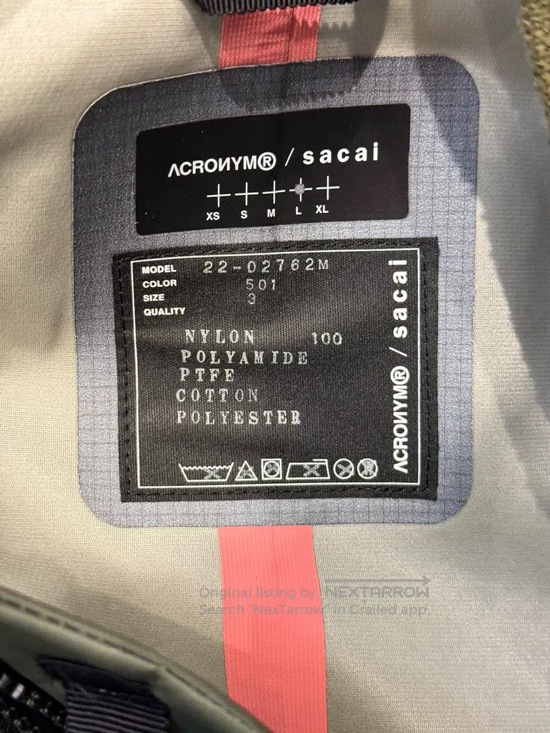 Acronym Acronym Military green jackets Size US L / EU 52-54 / 3 - 4 Thumbnail
