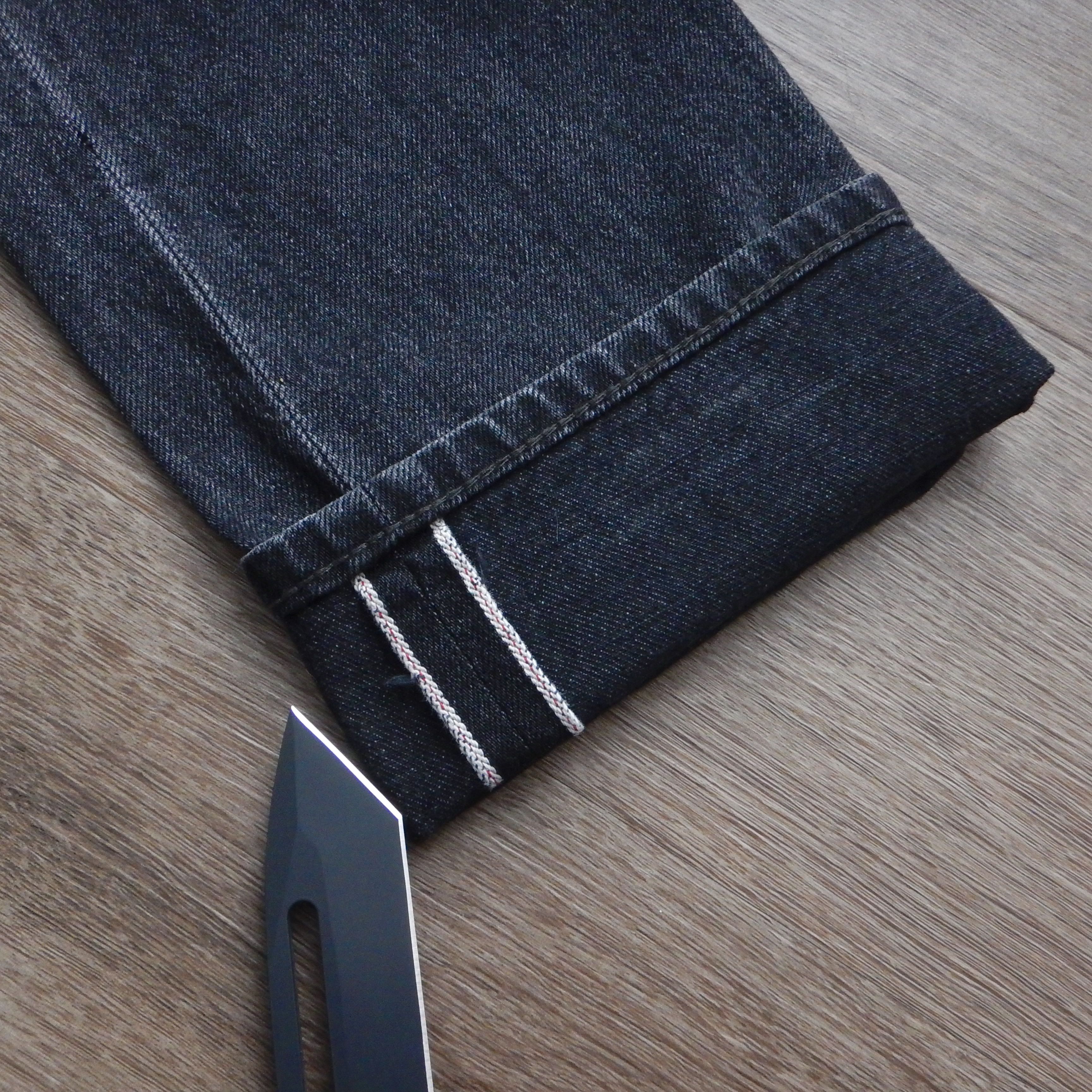 Neighborhood Neighborhood Japan Luker 13oz Crash Skinny Slim Denim Size M Size US 33 - 5 Thumbnail