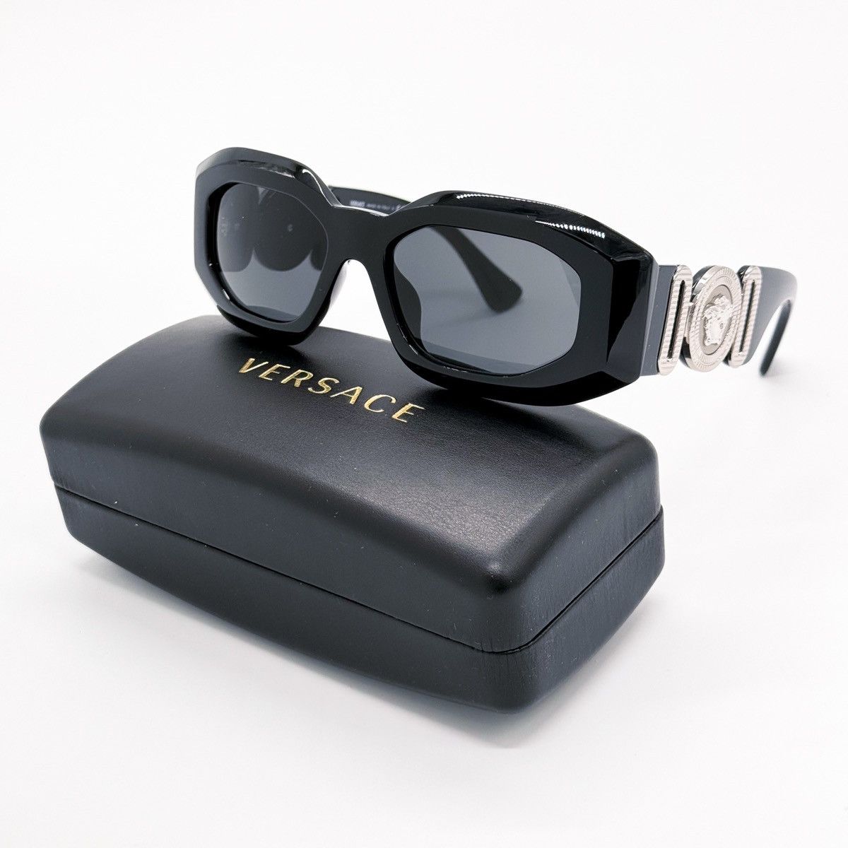 image of New Versace Mod 4425U 5422/87 Ve4425U 542287 Sunglasses in Black, Men's