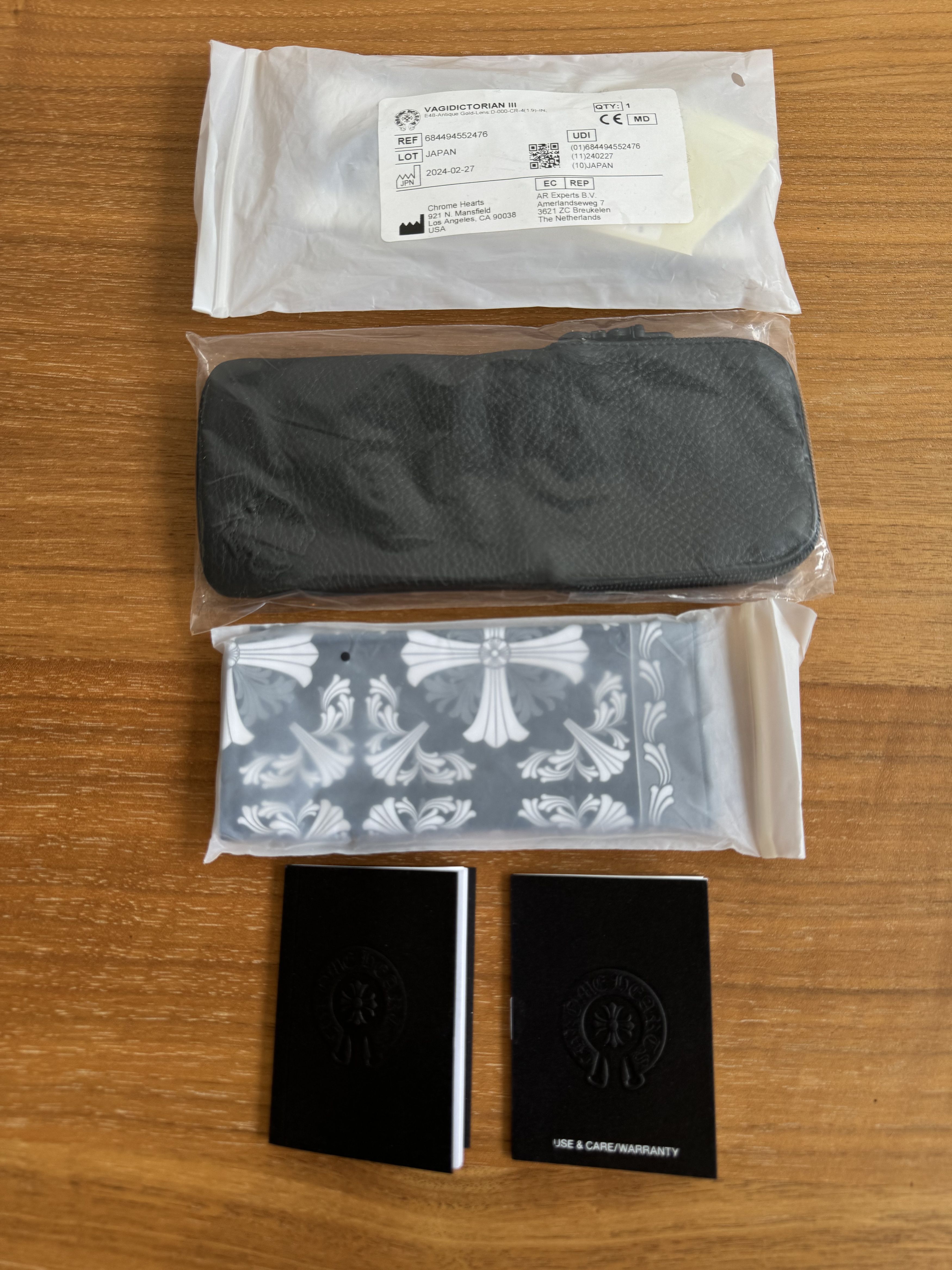 Chrome Hearts Chrome Hearts Eyewear "VAGIDICTORIAN III" Size ONE SIZE - 13 Thumbnail