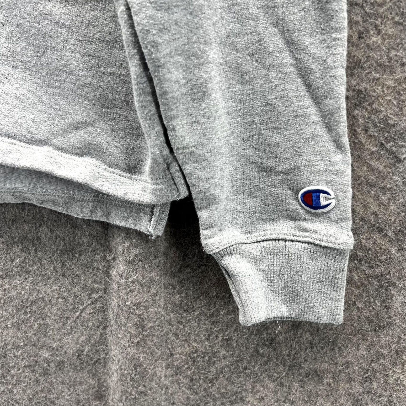 Champion Champion Sweater Women M Gray Pullover Crewneck Sweatshirt Mock Knit All Seasons Size M / US 6-8 / IT 42-44 - 2 Thumbnail