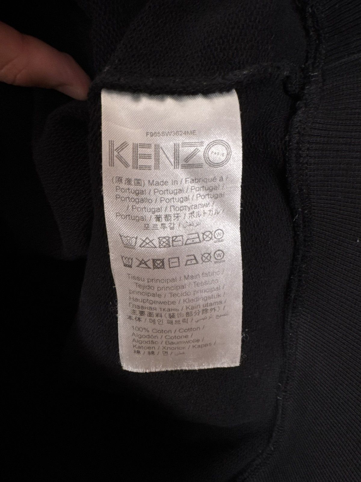 Kenzo Kenzo Hoodie Mountain Gems Black Sz M Luxury Paris Designer Size US M / EU 48-50 / 2 - 15 Thumbnail