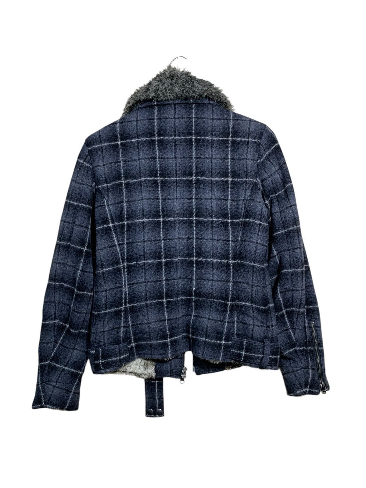 Japanese Brand 🔥EDGE RUPERT BLUE TARTANS WOOL JACKET FUR Size US M / EU 48-50 / 2 - 7 Thumbnail