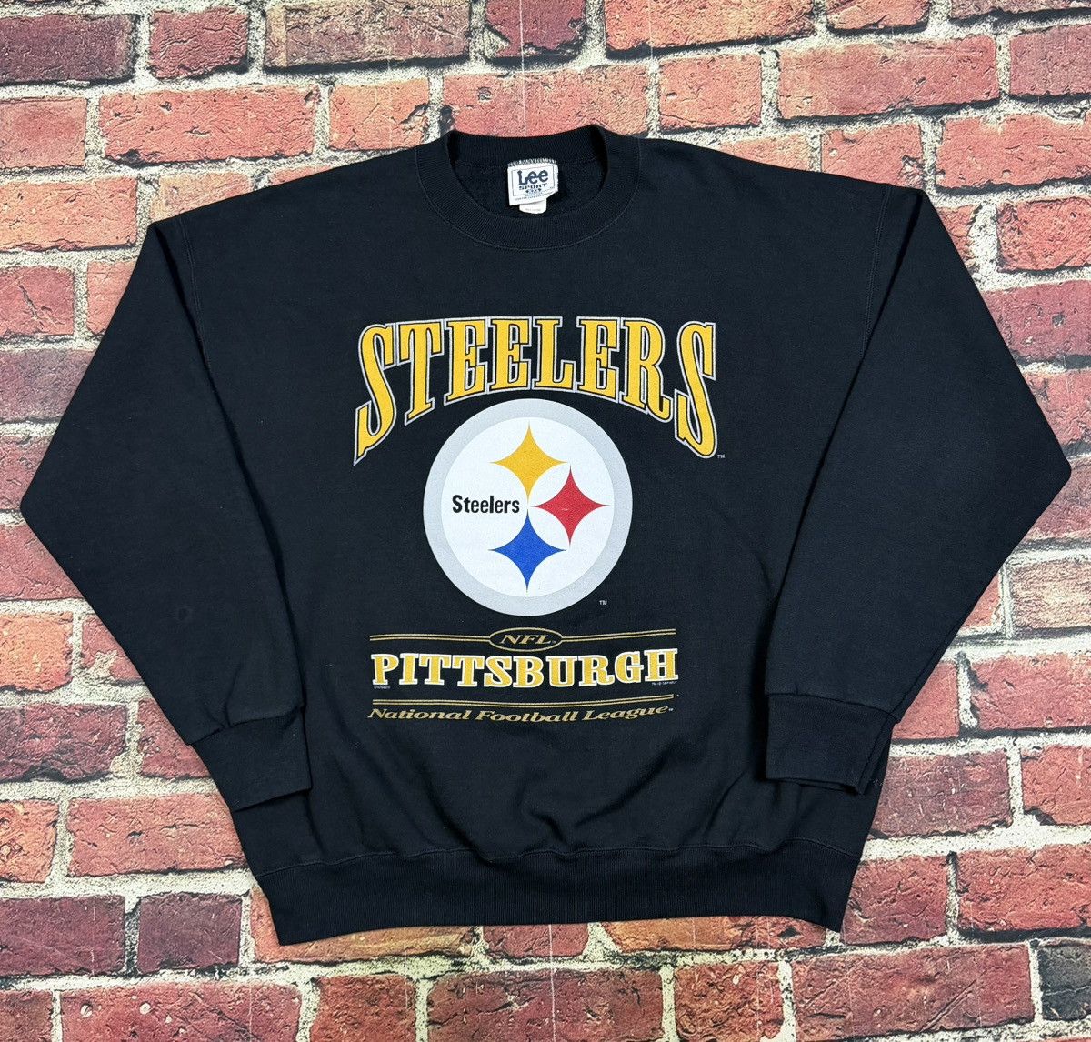 NFL Vintage Pittsburgh Steelers Sweatshirt Lee Sports USA 1997 Size US XXL / EU 58 / 5 - 1 Thumbnail