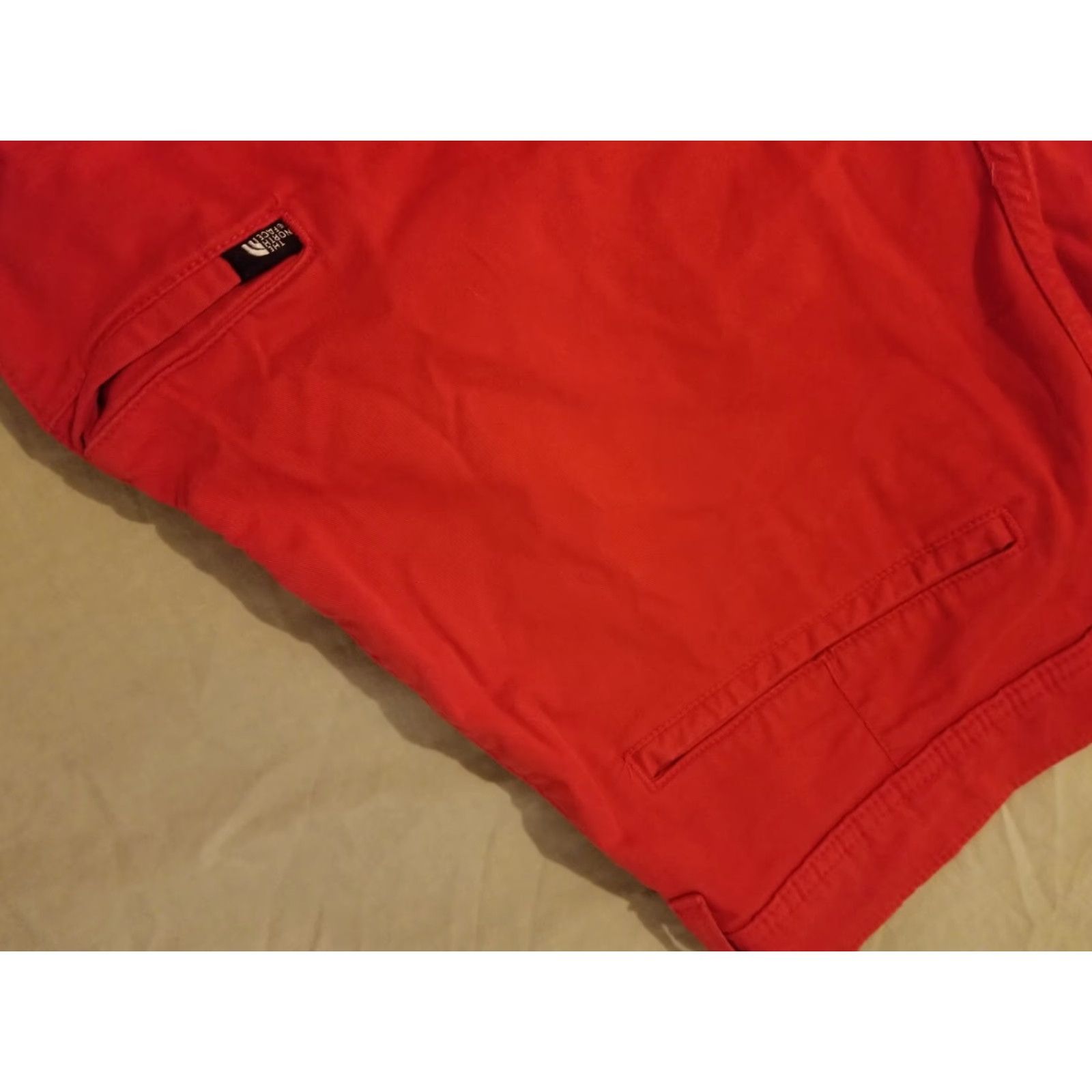 The North Face The North Face Mens Shorts 34 Red Chino Cotton Stretch Khaki (Size 34) Size US 34 / EU 50 - 2 Thumbnail
