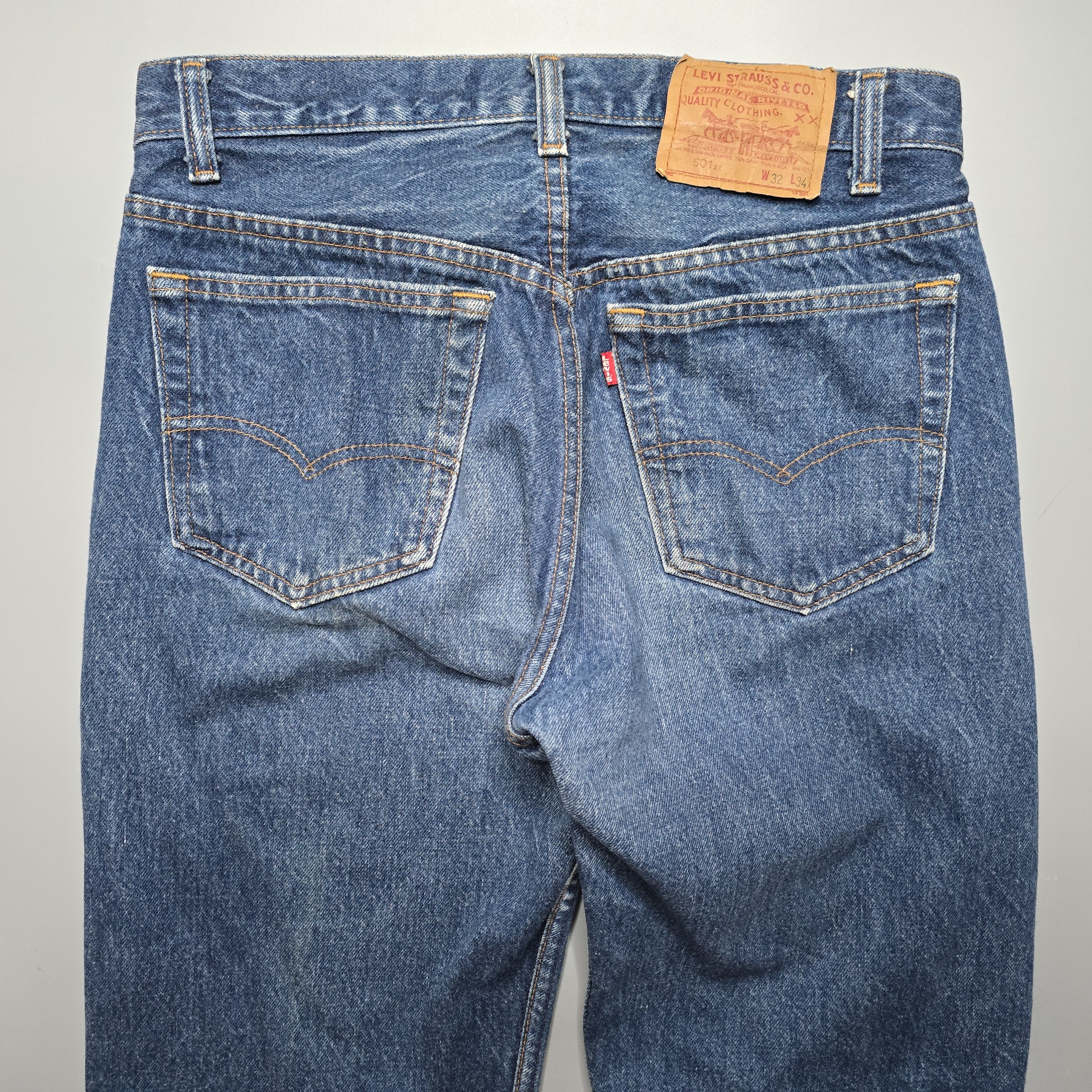 Levi's Levis - True Vintage 1988 501xx Made in USA Jeans Size US 30 / EU 46 - 4 Thumbnail